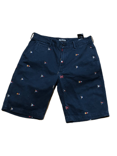 Barbour Vintage Barbour Y2K Print Denim Shorts Size 32 Size US 32 / EU 48 - 1 Thumbnail