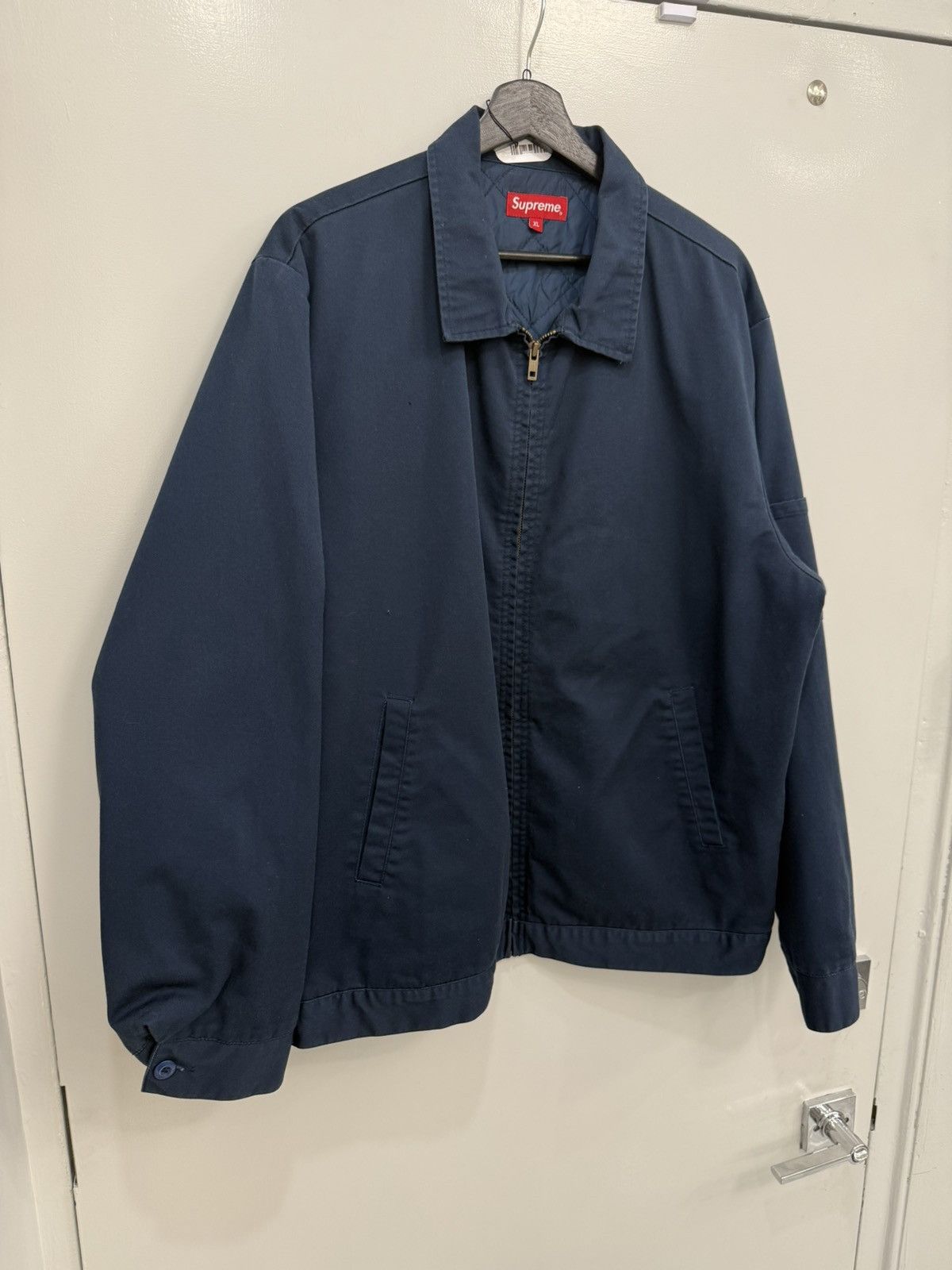 Supreme Supreme Washed Blue NYPD Jacket Size US XL / EU 56 / 4 - 3 Thumbnail