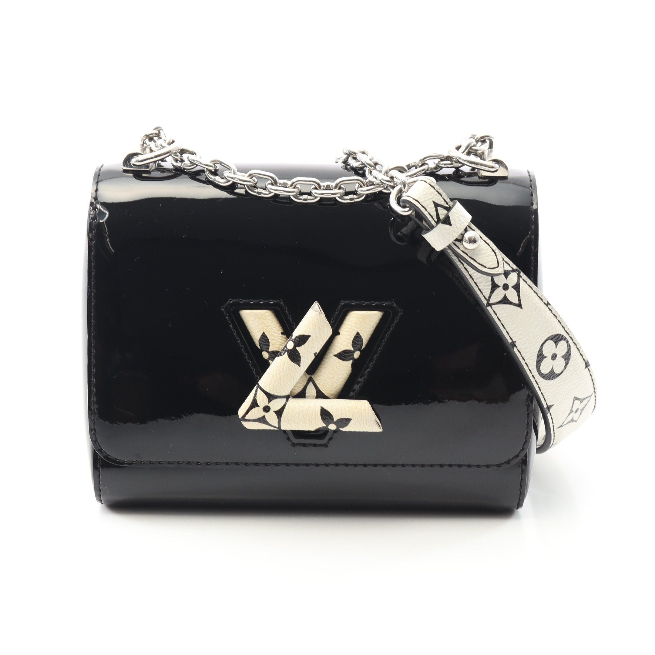 Louis Vuitton Louis Vuitton Twist Pm Noir Chain Shoulder Bag Leather Black Size ONE SIZE - 1 Thumbnail