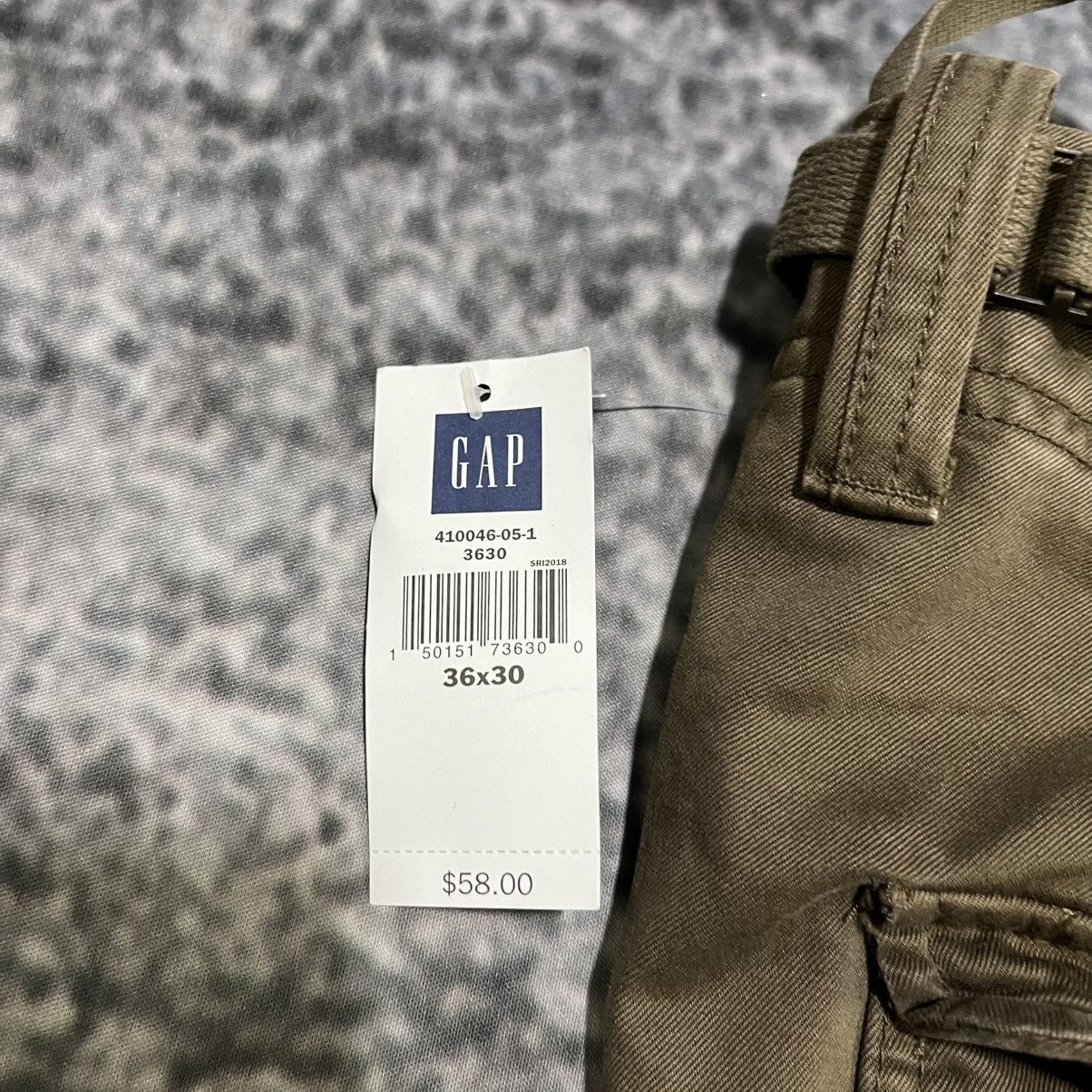 Gap VINTAGE Y2K GAP BAGGY WIDE LEG GRUNGE SKATER CARGO PANTS NEW Size US 36 / EU 52 - 4 Thumbnail