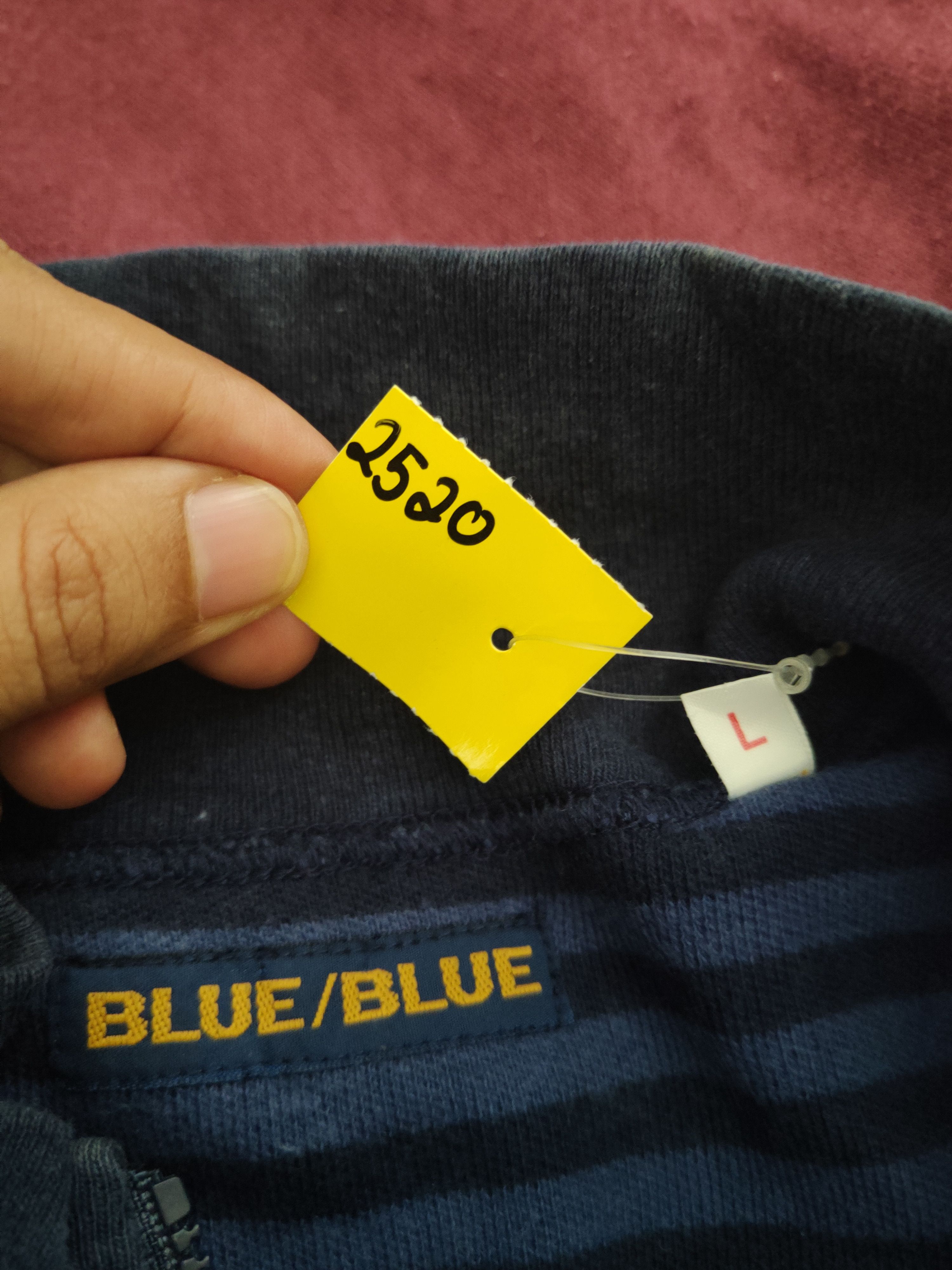 Blue Blue Japan DL Blue Blue japan Navy stripe Sweaters #2520 Size US M / EU 48-50 / 2 - 12 Thumbnail