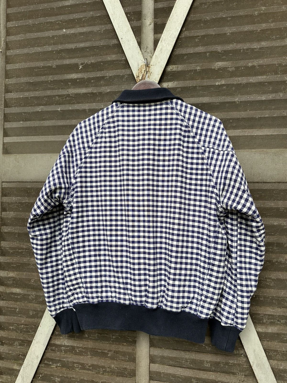 Japanese Brand 👹Rodeo Crowns Checked Reversible Bomber Jacket Size US M / EU 48-50 / 2 - 10 Thumbnail