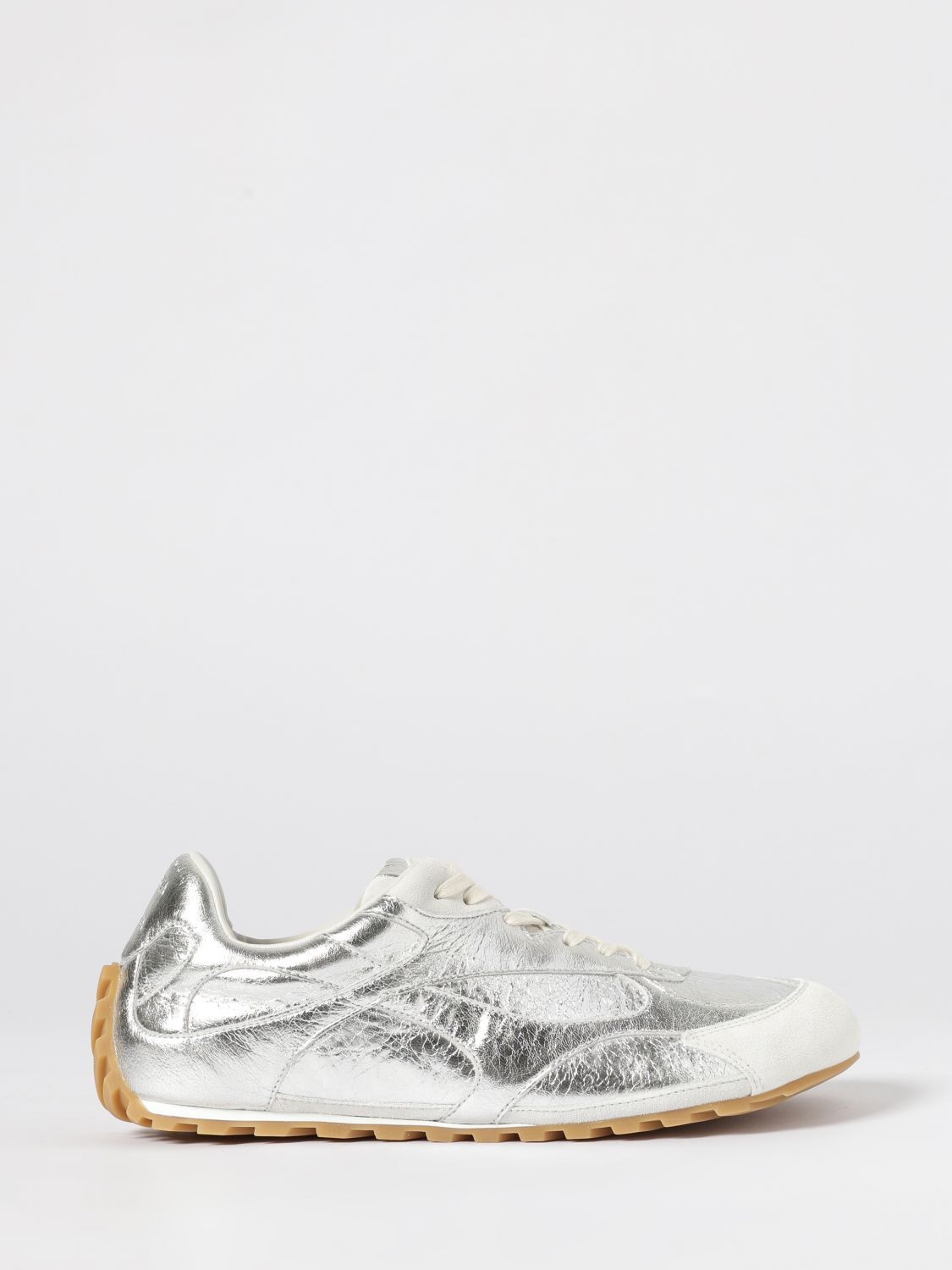Bottega Veneta Bottega Veneta Sneakers Woman Silver Size US 9 / IT 39 - 1 Thumbnail
