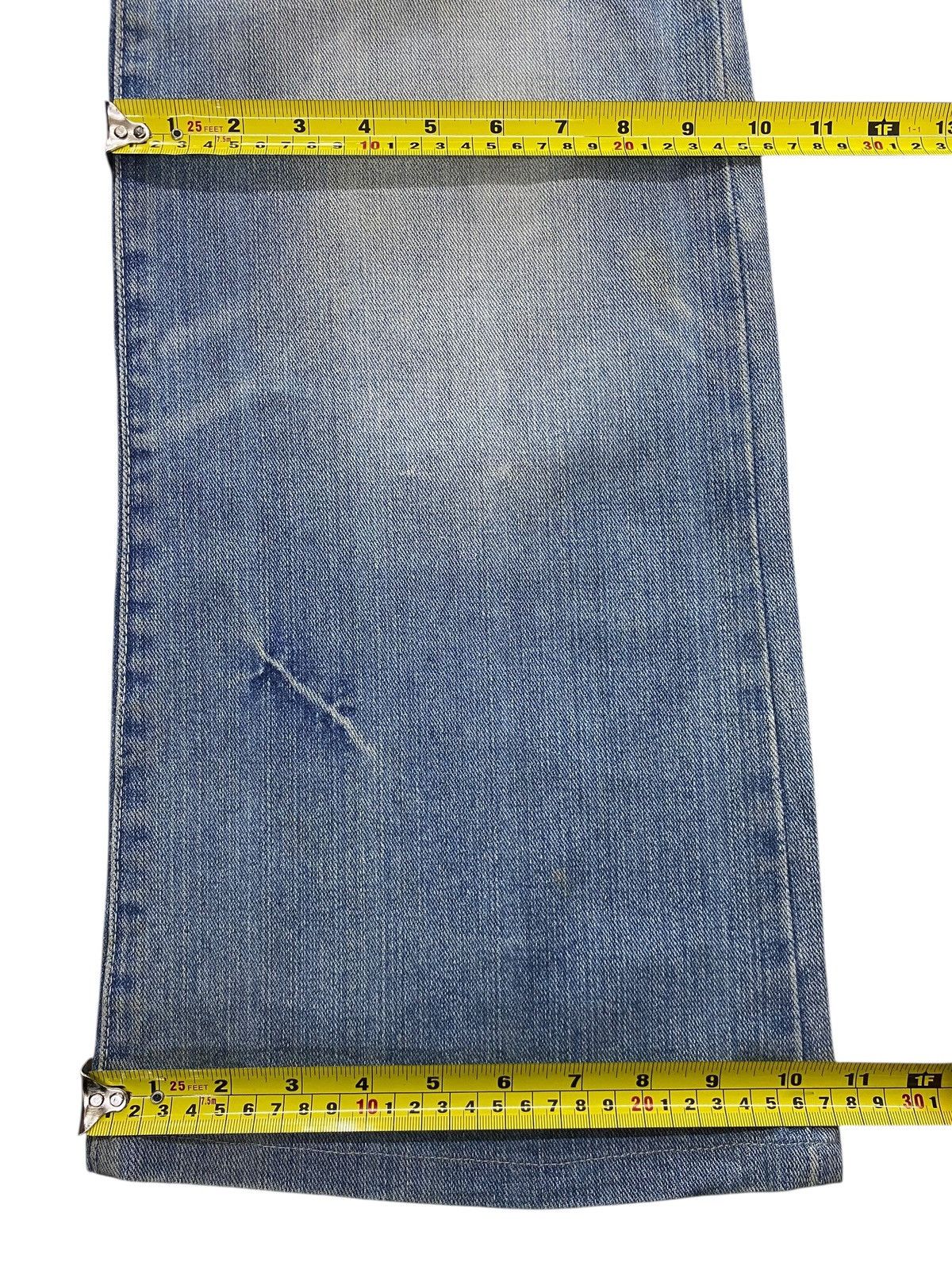 Japanese Brand Japanese Brand Faded Blue Wash Style Flare Jeans Size US 32 / EU 48 - 9 Thumbnail
