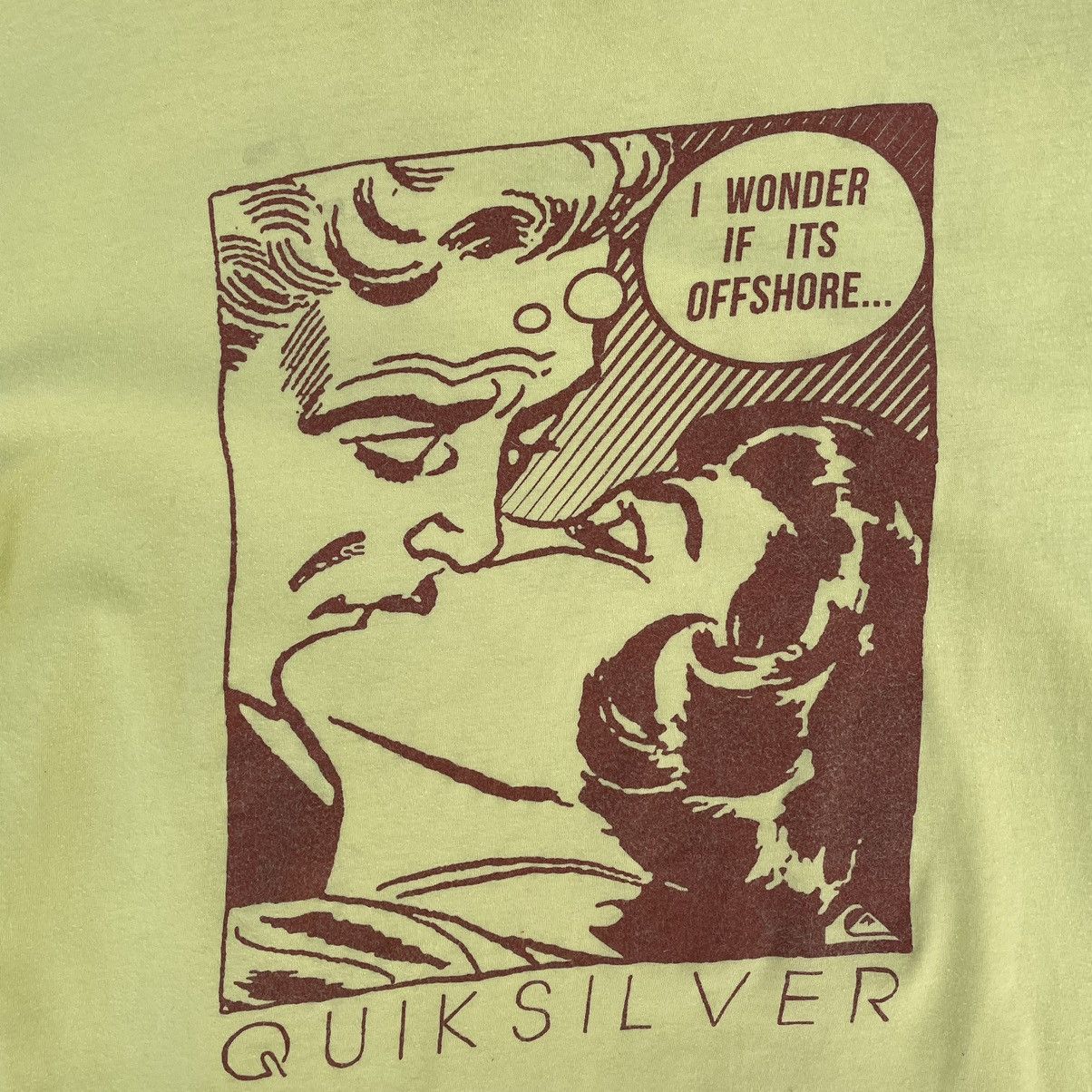 Quiksilver × Vintage Vintage Quicksilver T-shirts Logo Y2K Surf Brand 90s USA Size US L / EU 52-54 / 3 - 9 Thumbnail