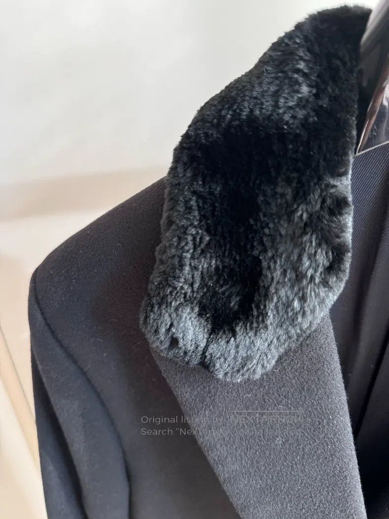 Dior Dior Goat绒 Double Breasted Coat Jacket Size US S / EU 44-46 / 1 - 3 Thumbnail