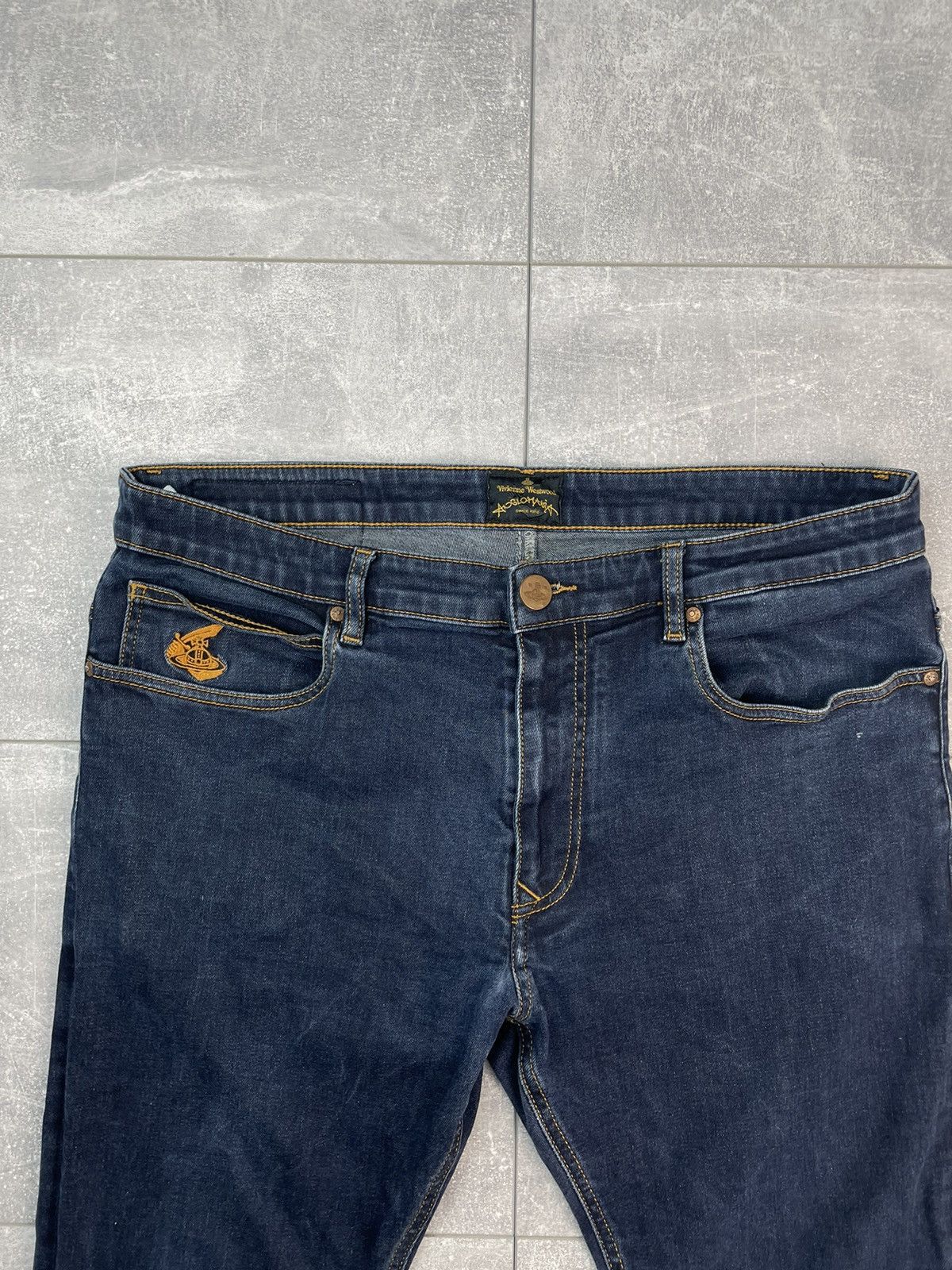 Vivienne Westwood Vivienne Westwood Skinny Denim Jeans Big Logo Size US 36 / EU 52 - 9 Thumbnail