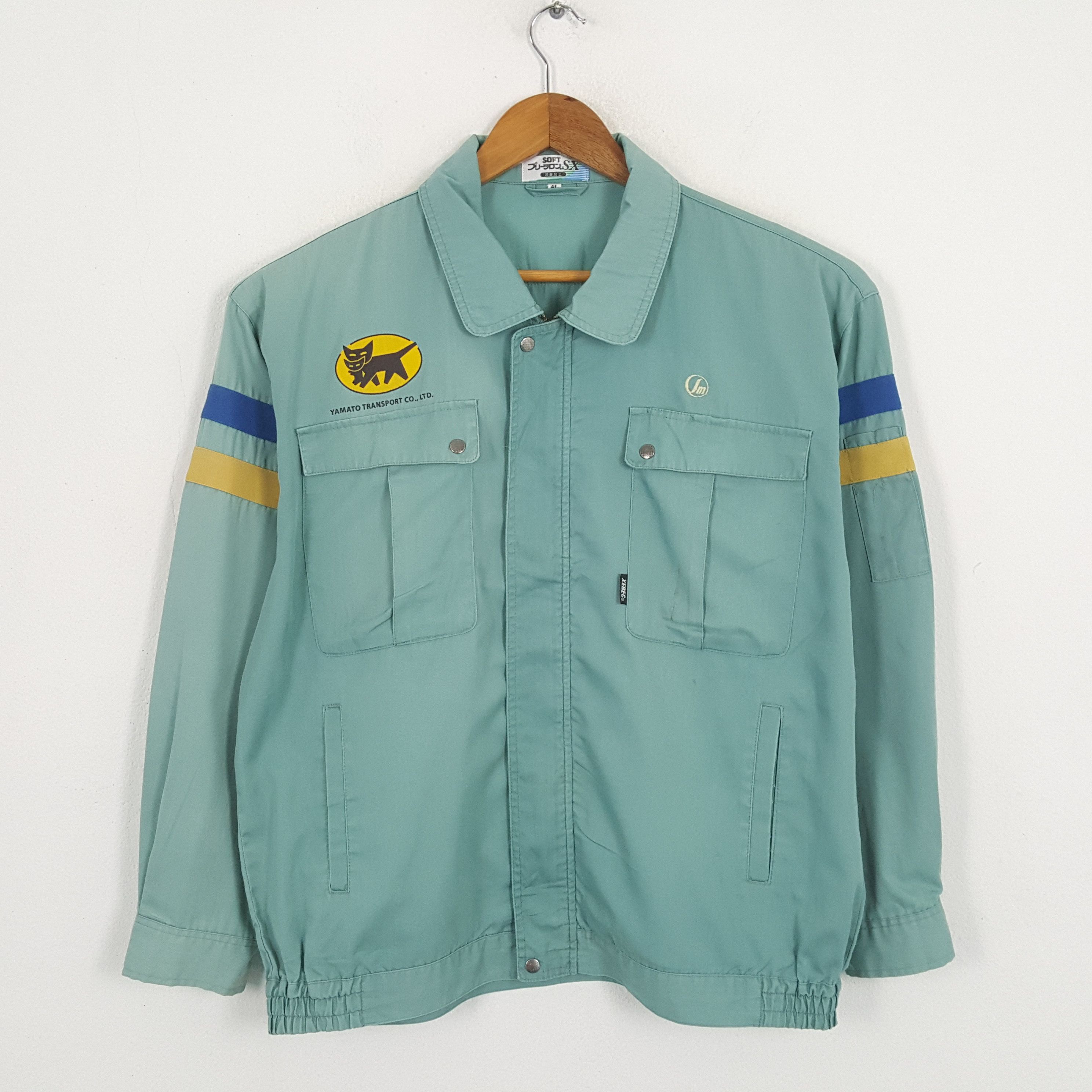 Japanese Brand × Vintage Vintage YAMATO TRANSPORTS Japanese Racing Team Custom Jacket Size US M / EU 48-50 / 2 - 3 Thumbnail
