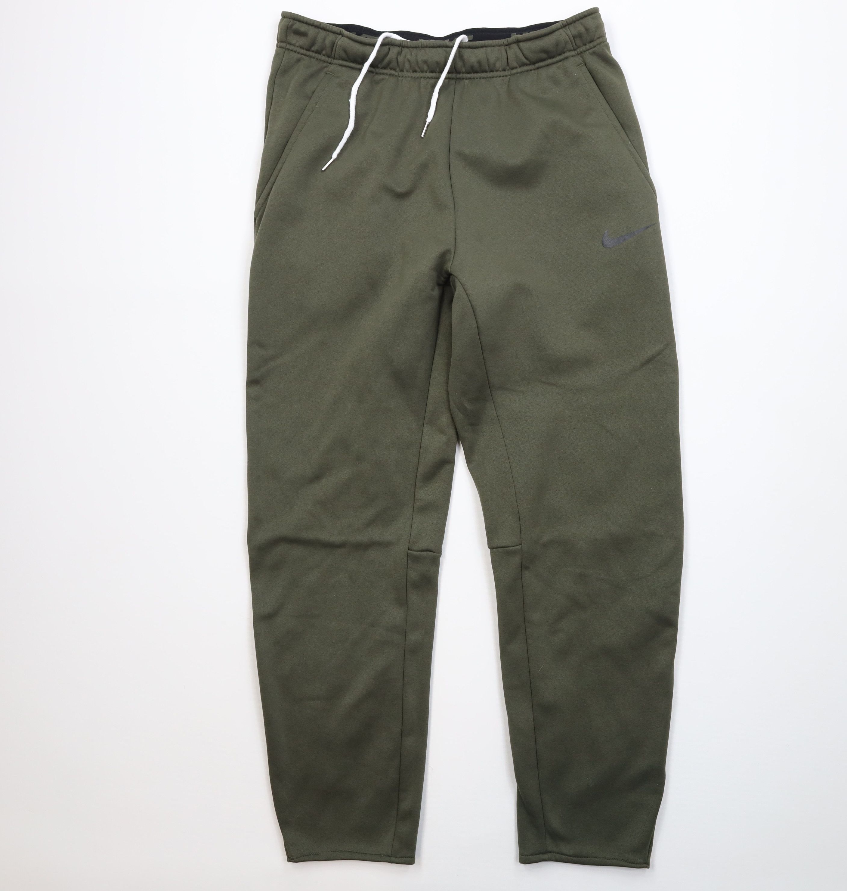 Nike Nike Tapered Leg Fleece Lined Sweatpants Pants Olive Green Size US 36 / EU 52 - 1 Thumbnail