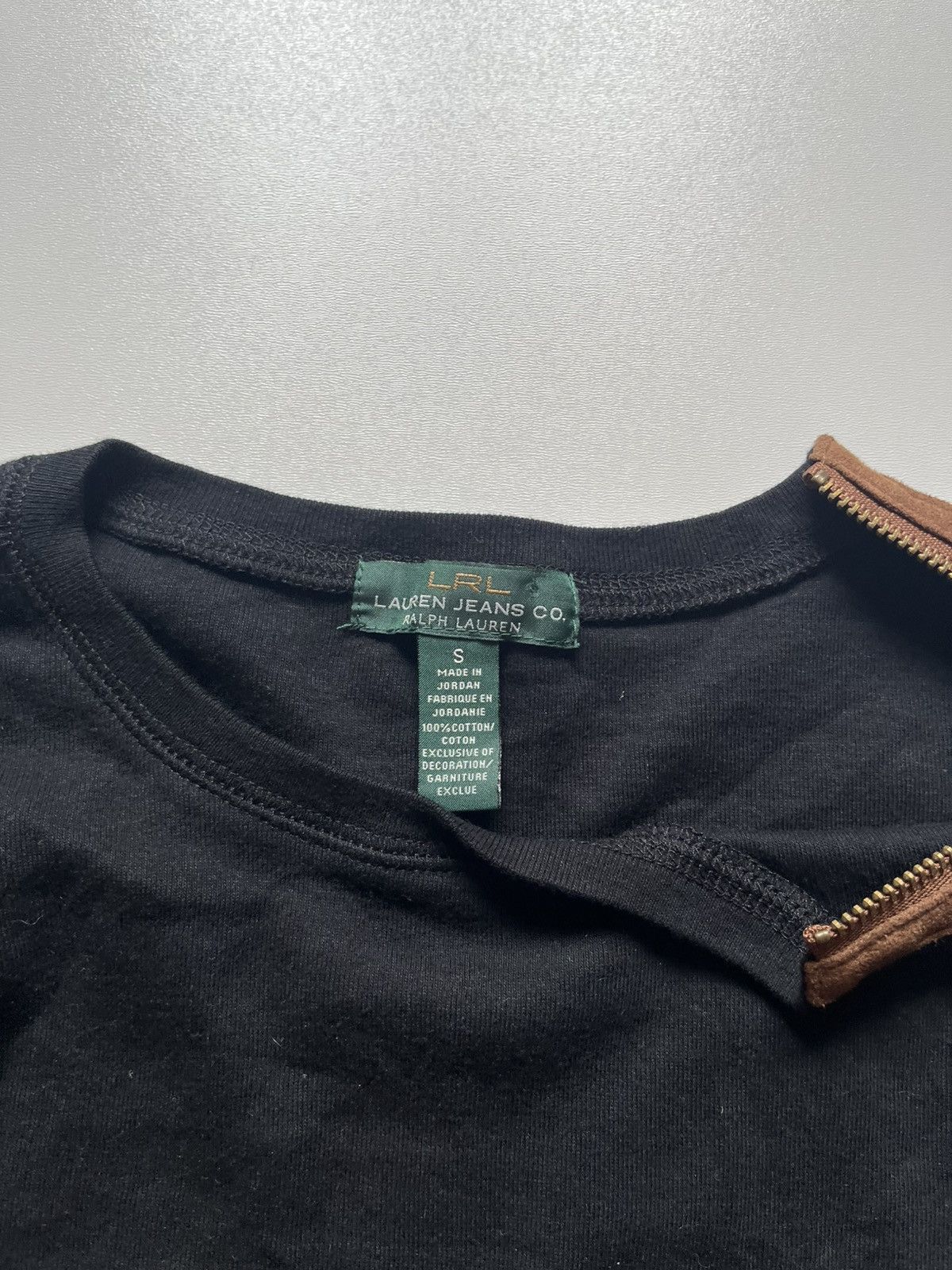 Polo Ralph Lauren Vintage 90s polo Ralph Lauren basic long sleeve with zipper Size S / US 4 / IT 40 - 6 Thumbnail