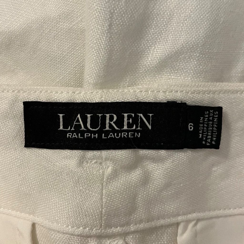 Lauren Ralph Lauren Lauren Ralph Lauren High Waisted Linen Pleated Shorts Sz M Size 31" - 5 Thumbnail