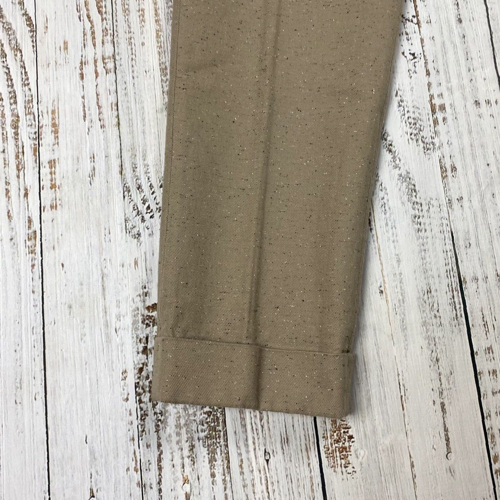 Club Monaco CLUB MONACO Drainpipe Pants 36 Beige Speckled Donegal Tweed Men’s Casual Formal Wear Size US 36 / EU 52 - 3 Thumbnail