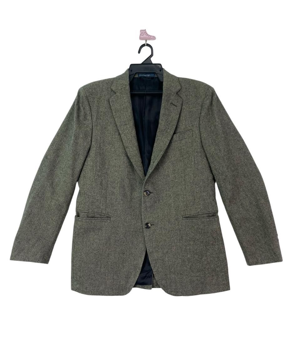 Polo Ralph Lauren × Vintage Vtg 90s POLO Ralph Lauren button up blazer jacket Size 38R - 3 Thumbnail