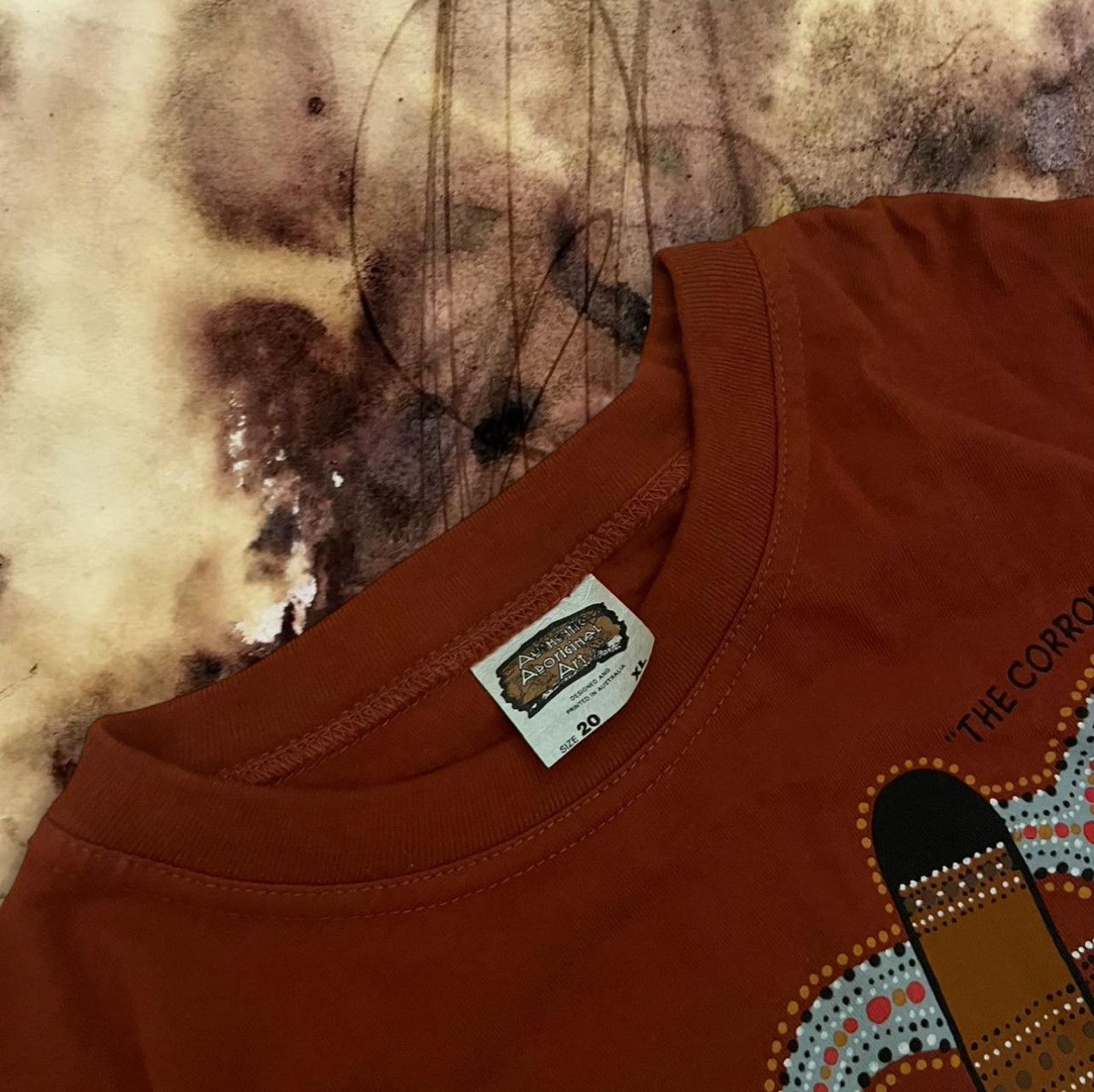 Other Vintage Aboriginal Art Graphic tee Size US XL / EU 56 / 4 - 2 Thumbnail