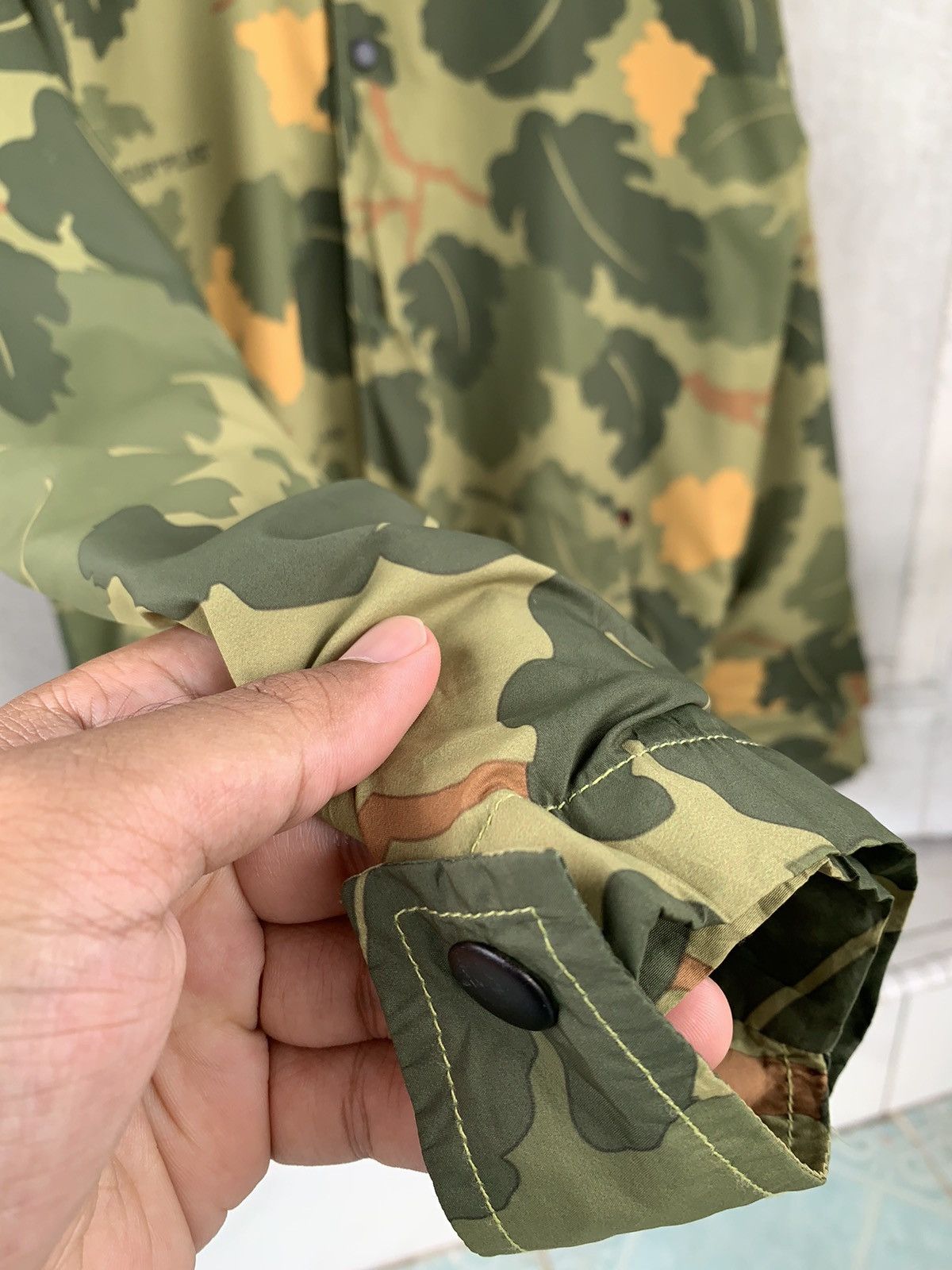 Japanese Brand × SSUR Rarely SSUR PLUS Tree Camo Coach Jacket Size US L / EU 52-54 / 3 - 7 Thumbnail