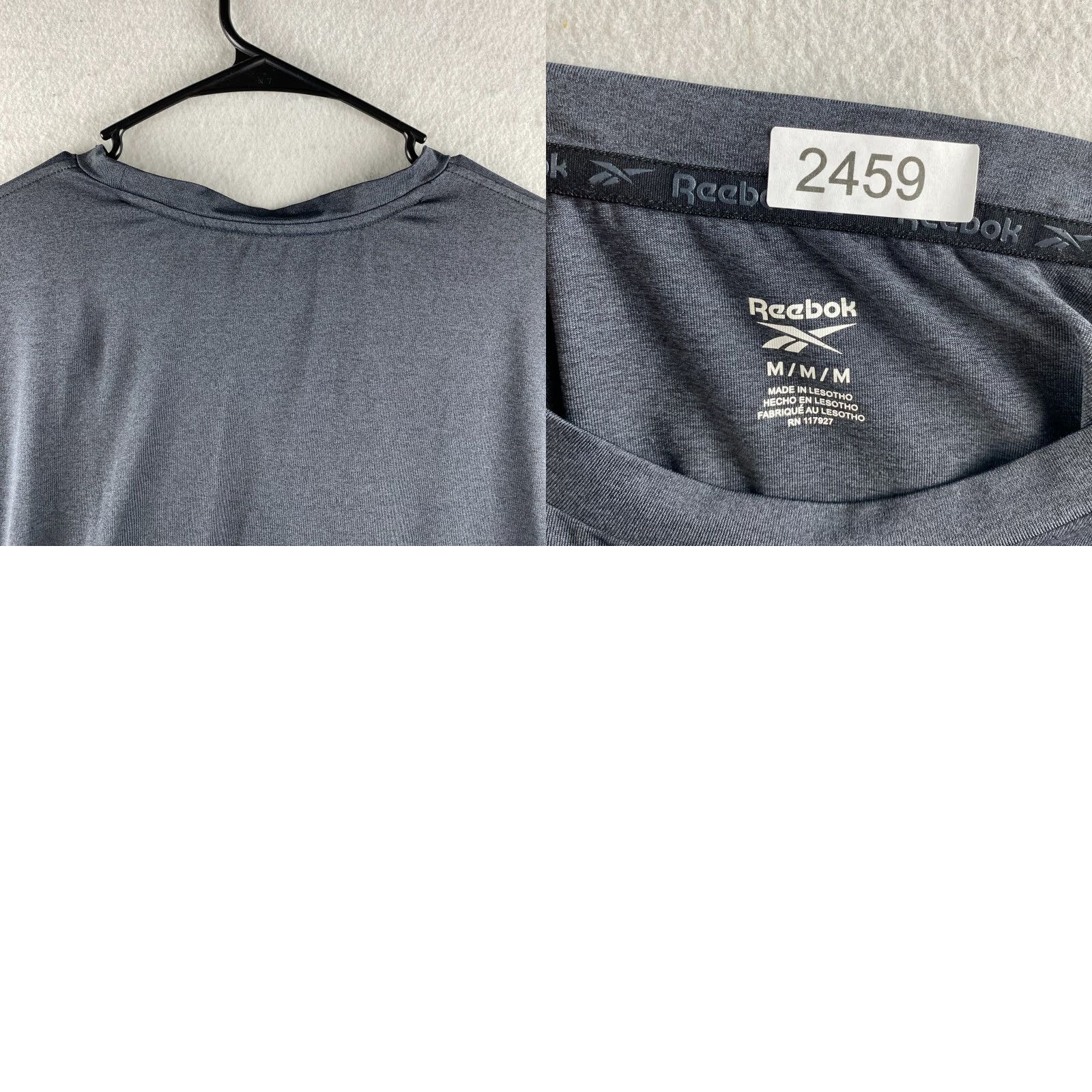 Reebok Reebok Shirt Mens M Black Short Sleeve Crew Neck Pullover Moisture Wick Size US M / EU 48-50 / 2 - 10 Thumbnail