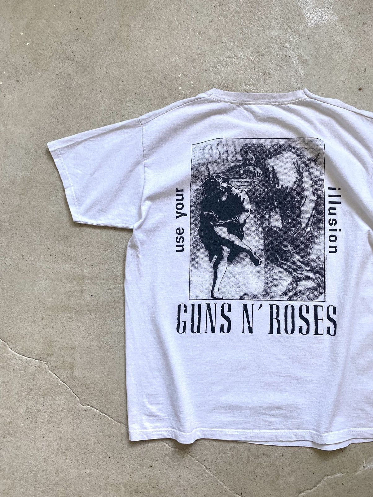 Band Tees × Guns N' Roses × Vintage Vintage Live Let Die Guns N Roses Band Rock T Shirt Size US L / EU 52-54 / 3 - 8 Thumbnail