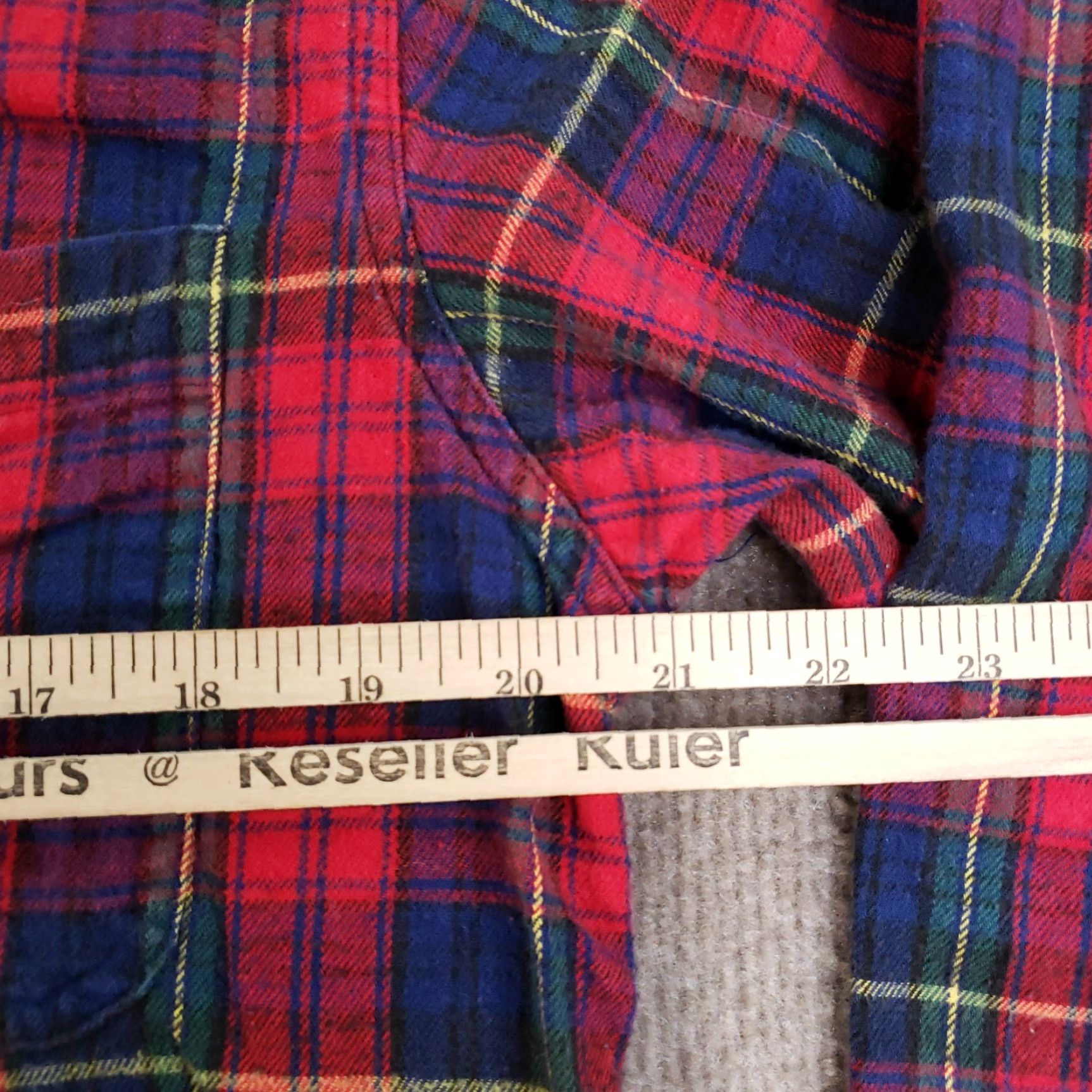 Disney VINTAGE Disney Shirt Mens Small Blue Red Plaid Flannel Mickey Mouse 90s Size US S / EU 44-46 / 1 - 3 Thumbnail