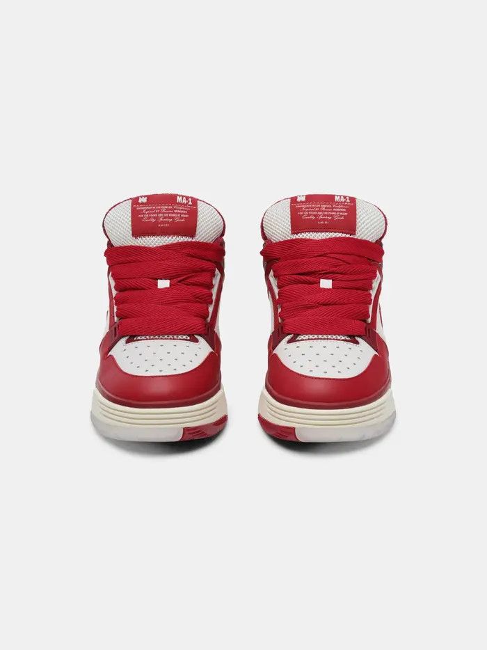 Amiri o1s1wg111125 MA-1 Sneakers in Red/White Size US 15 / EU 48 - 4 Thumbnail