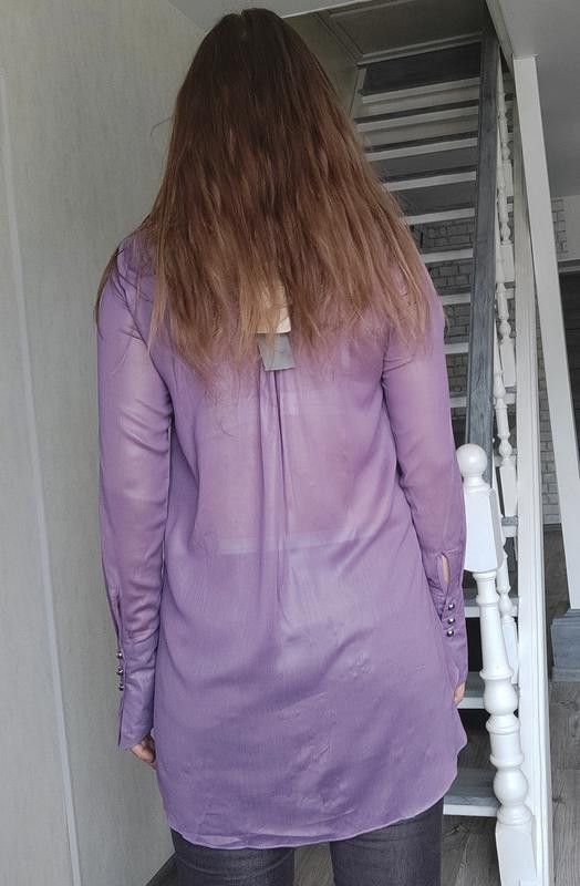 Cop Copine Cop Copine sheer long blouse sz S France Size S / US 4 / IT 40 - 6 Thumbnail