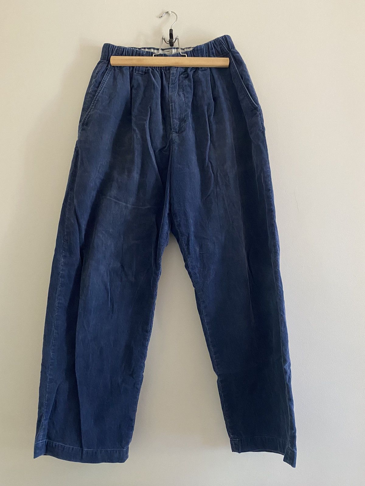 Image of Cav Empt Corduroy Pants in Blue, Men's (Size 30)