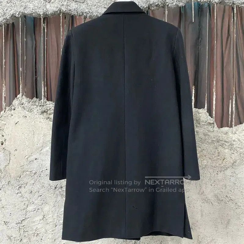 Versace Versace Black Wool Long Coat for Women . Size XXS / US 00 / IT 34 - 2 Thumbnail