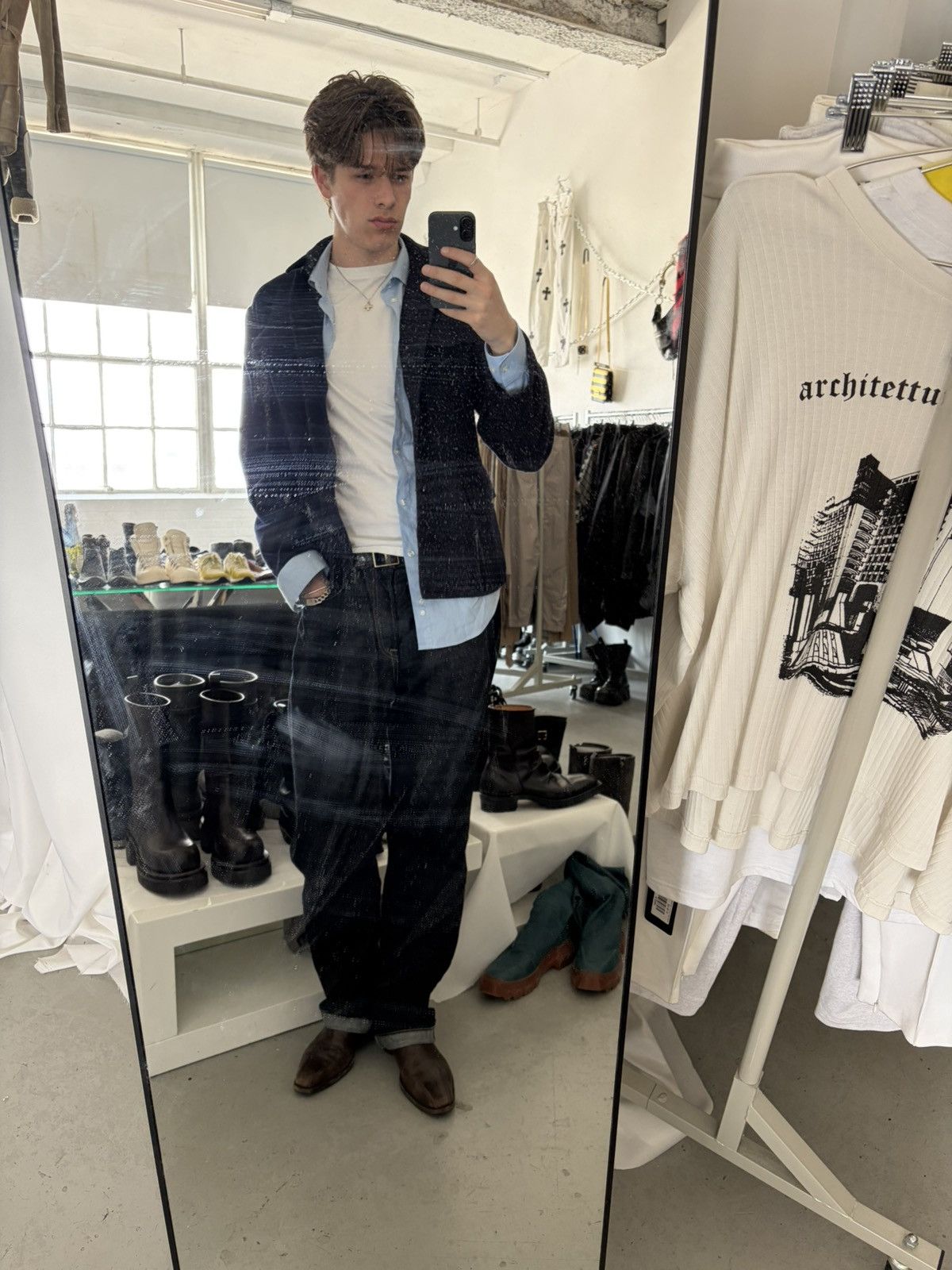 Comme des Garcons SHIRT Comme Des Garcons SHIRT Wool Jacket Size US S / EU 44-46 / 1 - 7 Thumbnail