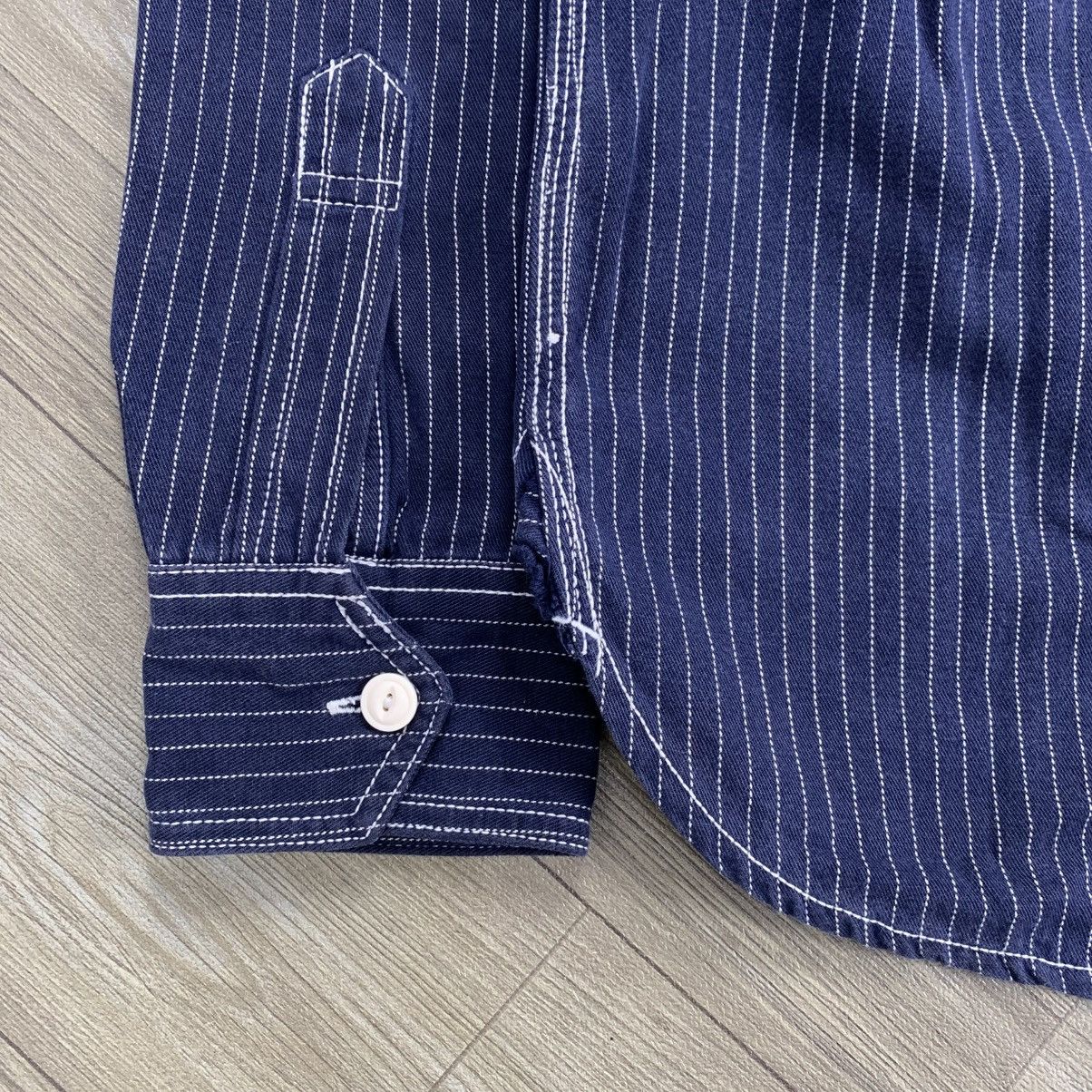 Post Overalls Post Overalls Union Made Hickory Denim Shirt Size US L / EU 52-54 / 3 - 11 Thumbnail