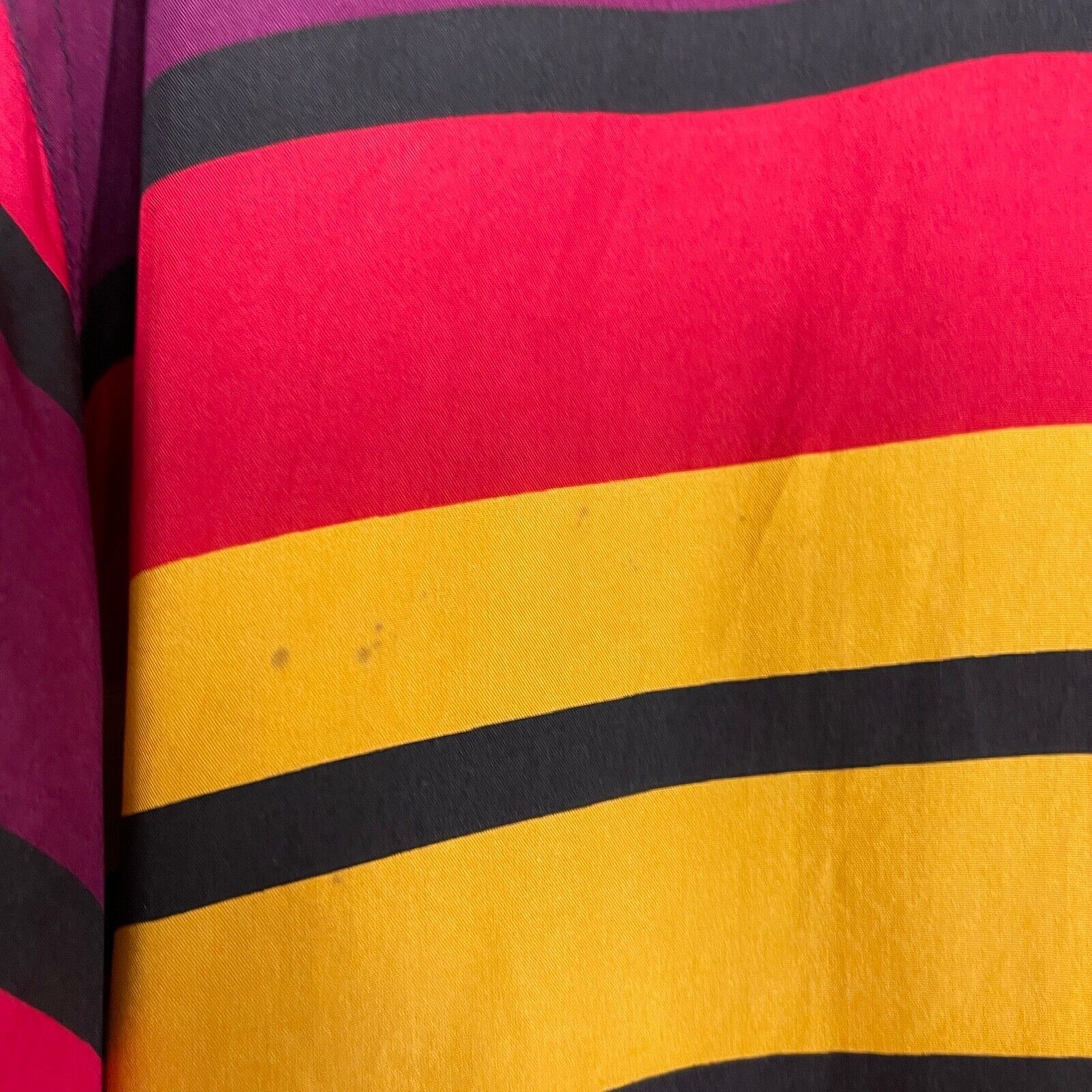 Vintage Fuda International Vintage Silk Bomber Jacket Stripe Women L Size L / US 10 / IT 46 - 7 Thumbnail