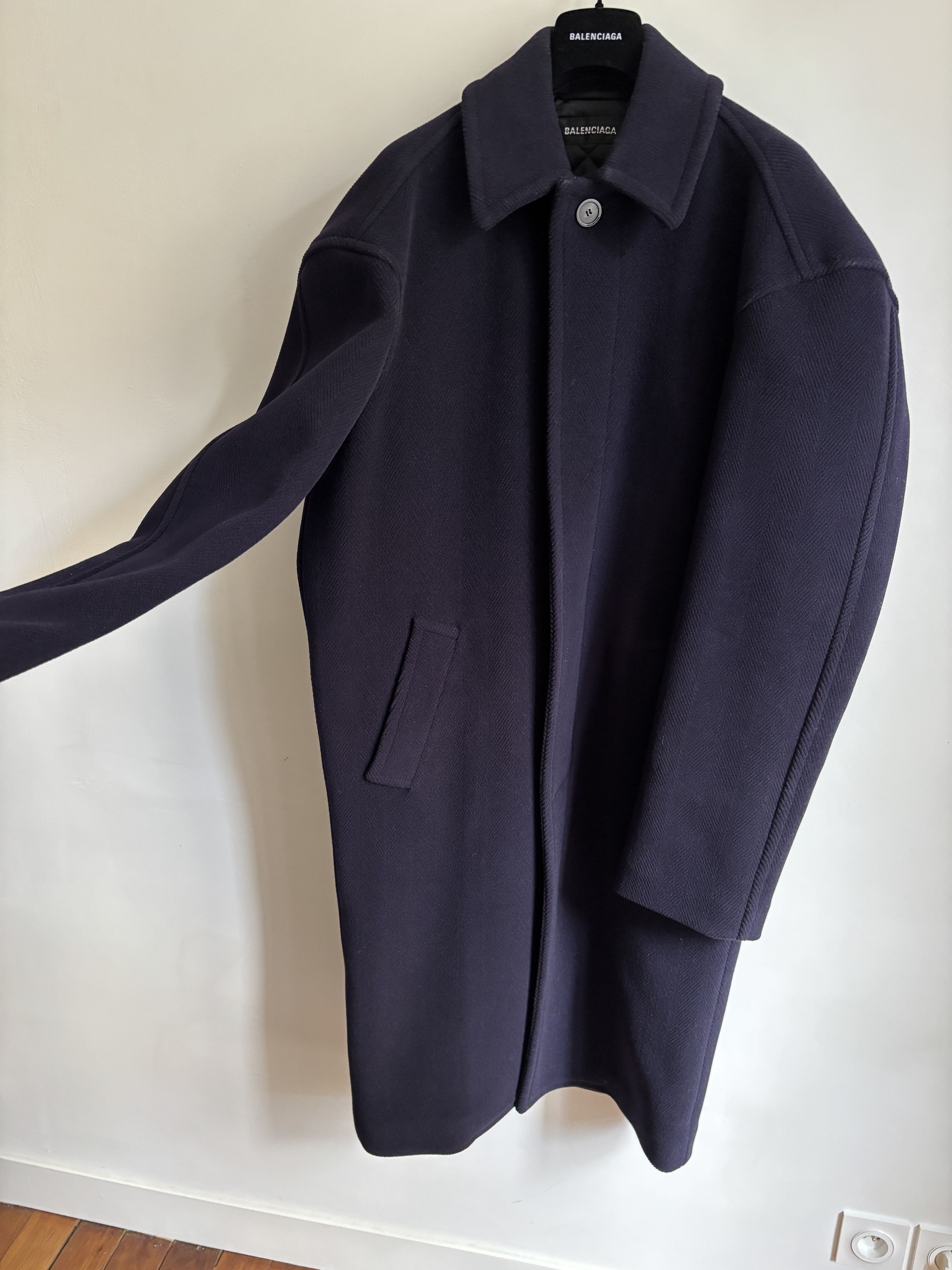 Balenciaga Balenciaga steroid wool coat Size US S / EU 44-46 / 1 - 4 Thumbnail