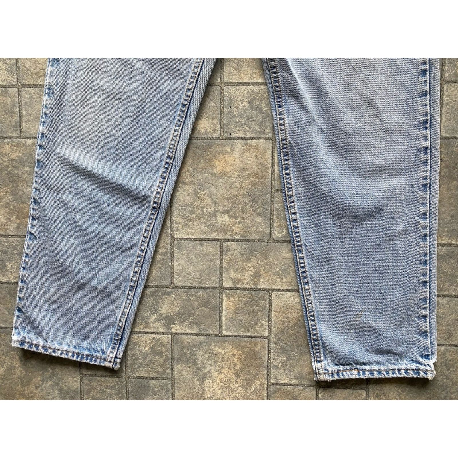 Levi's VINTAGE Levi’s 560 Jeans Women’s Blue 7 Loose Regular Fit Straight Leg USA Size 28" / US 6 / IT 42 - 2 Thumbnail