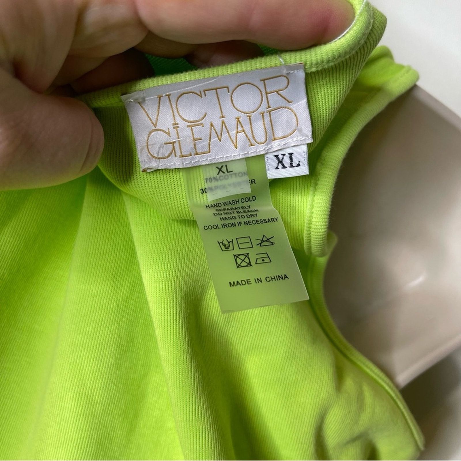 Other VICTOR GLEMAUD Cutout Sheath Crew Neck Mini Dress XL Bodycon Size XL / US 12-14 / IT 48-50 - 4 Thumbnail