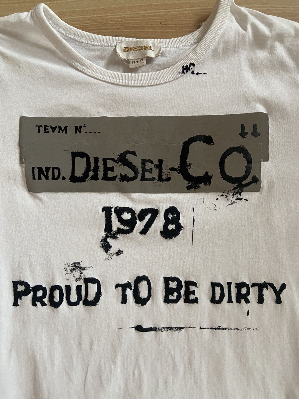 Designer × Diesel Diesel T-shirt Size US M / EU 48-50 / 2 - 2 Thumbnail