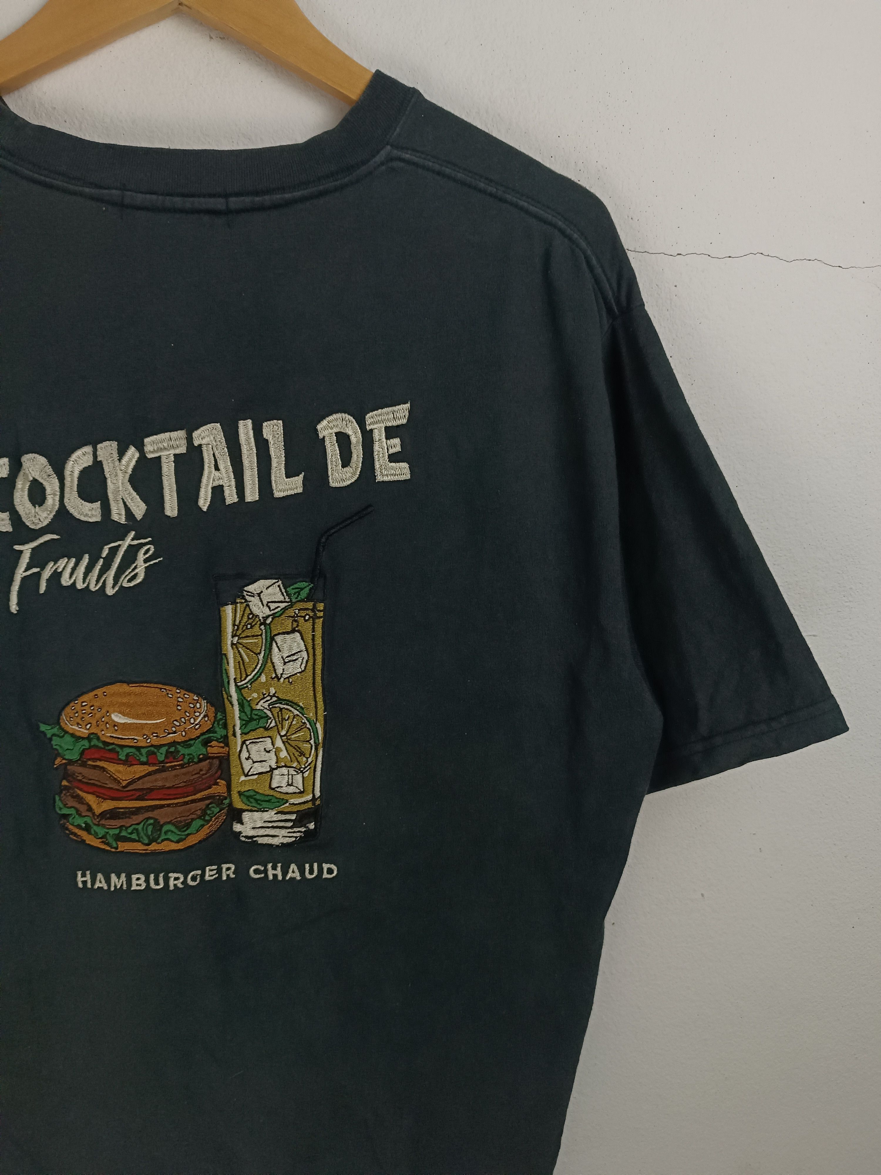 Japanese Brand VINTAGE BACK NUMBER COCKTAIL DE FRUIT EMBROIDERY VERY RARE Size US L / EU 52-54 / 3 - 6 Thumbnail
