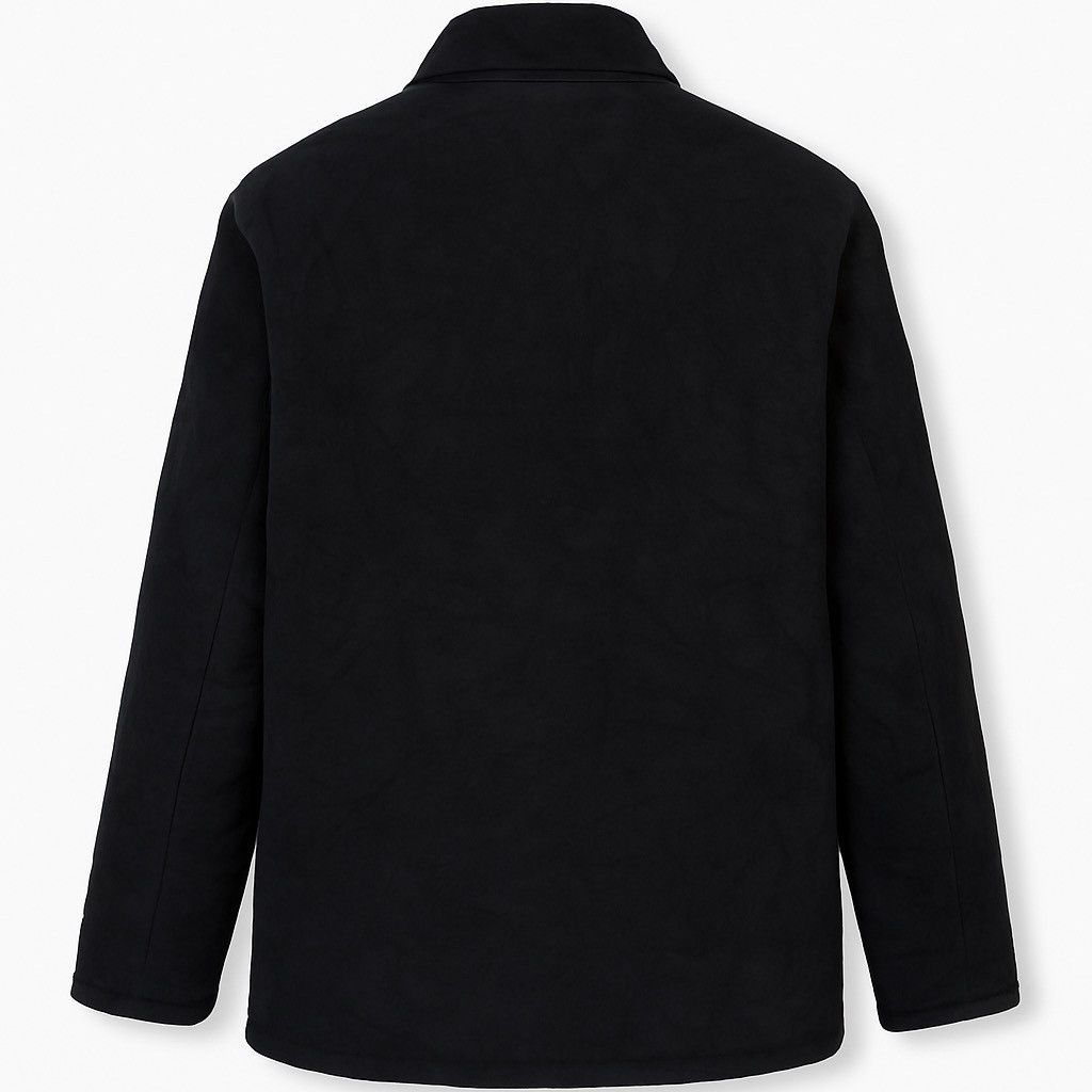 JUN MEN Vintage JUN MEN Crushed Velvet Style Black Jacket Japan Size US L / EU 52-54 / 3 - 2 Thumbnail