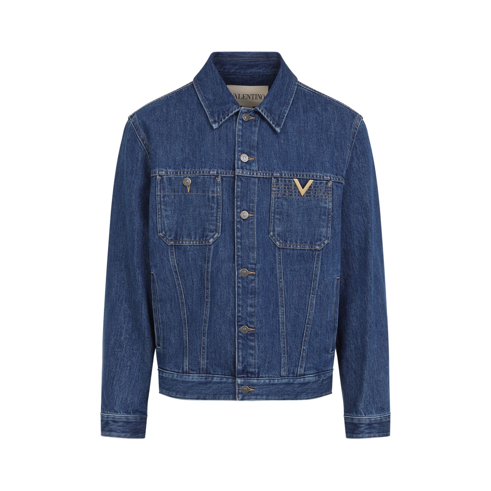 Valentino Valentino Cotton Jacket Size US XL / EU 56 / 4 - 1 Thumbnail