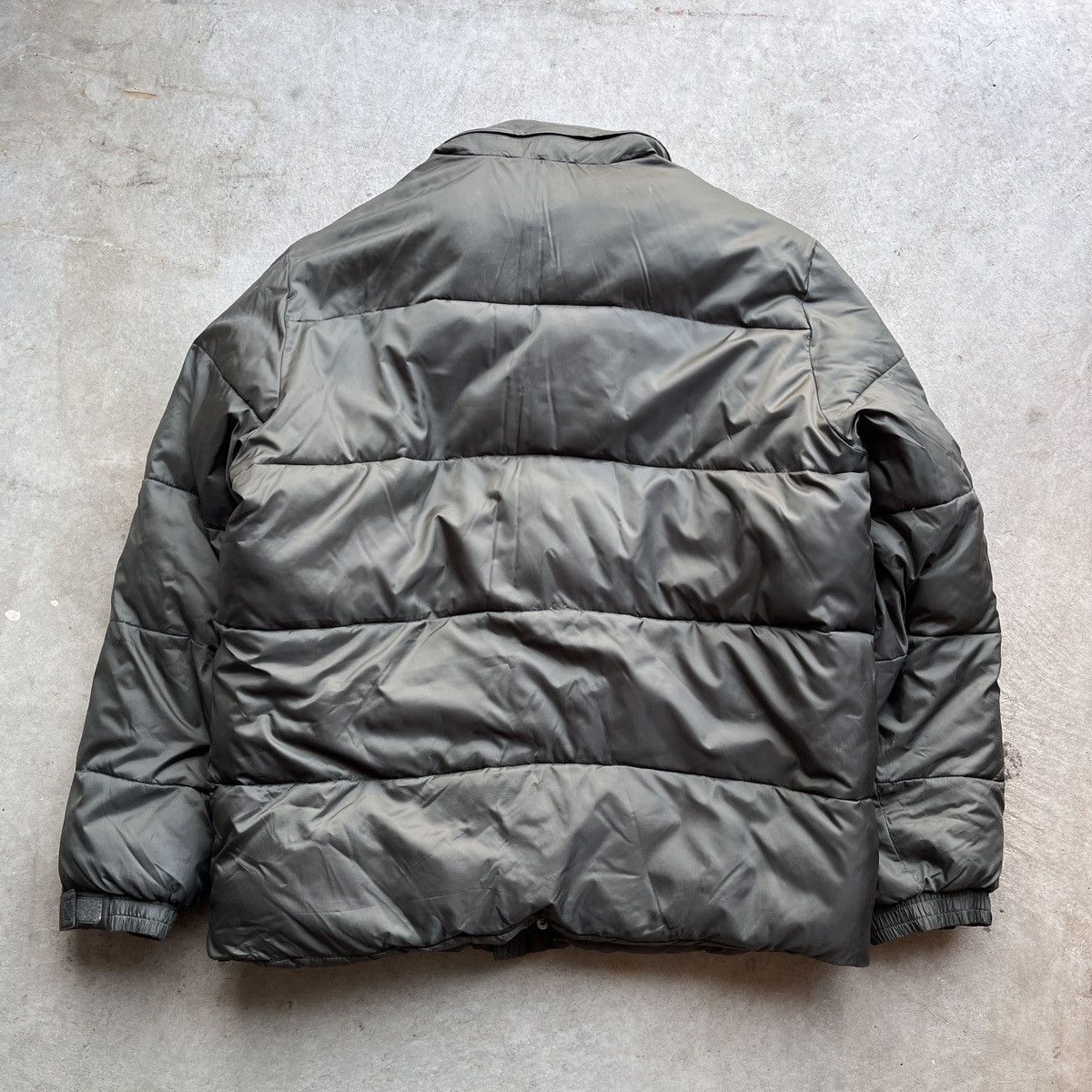 Old Navy Vintage Y2K Old Navy Olive Puffer Jacket Size US L / EU 52-54 / 3 - 2 Thumbnail