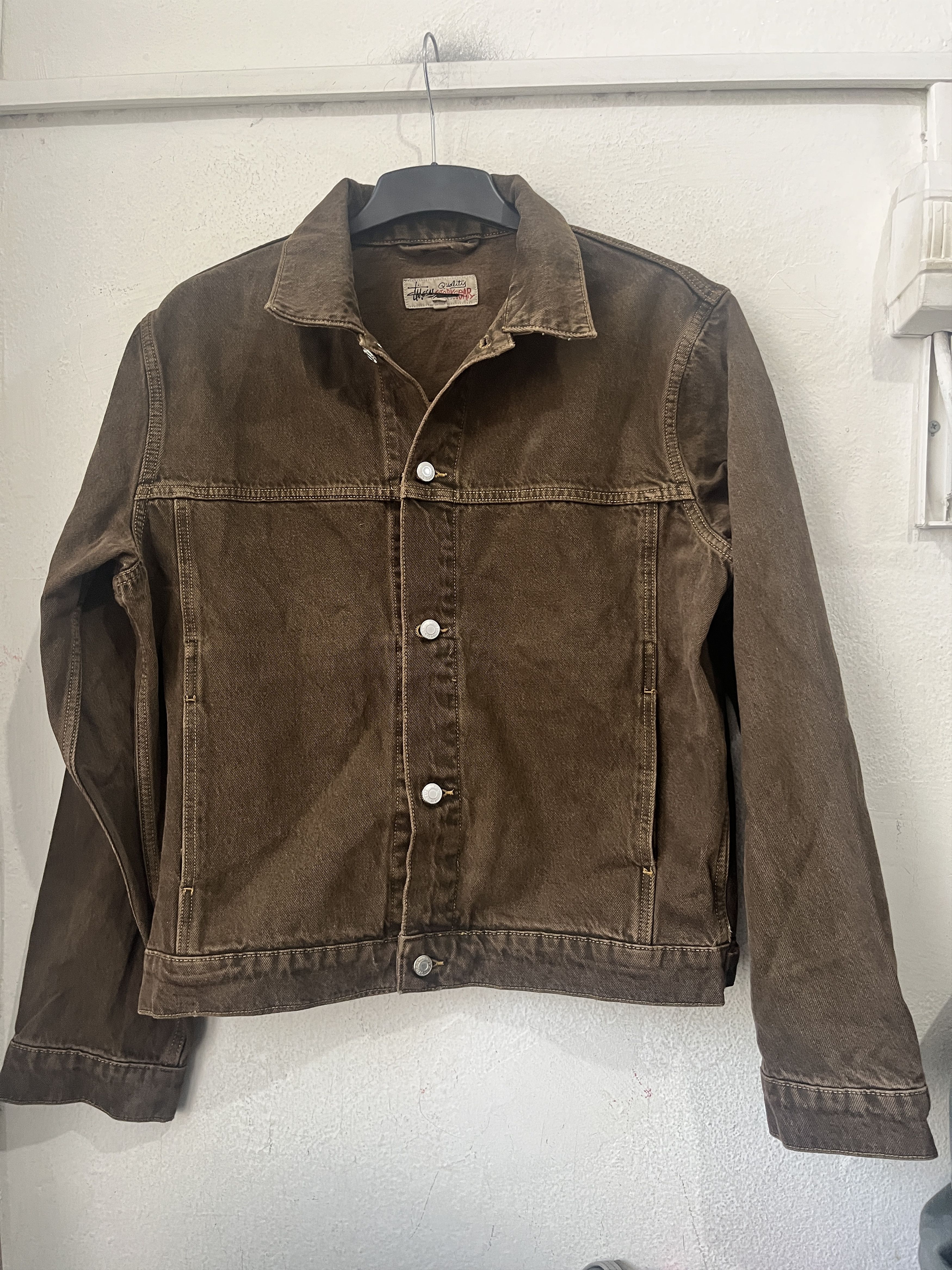 Stussy TRUCKER JACKET DENIM Size US M / EU 48-50 / 2 - 5 Thumbnail