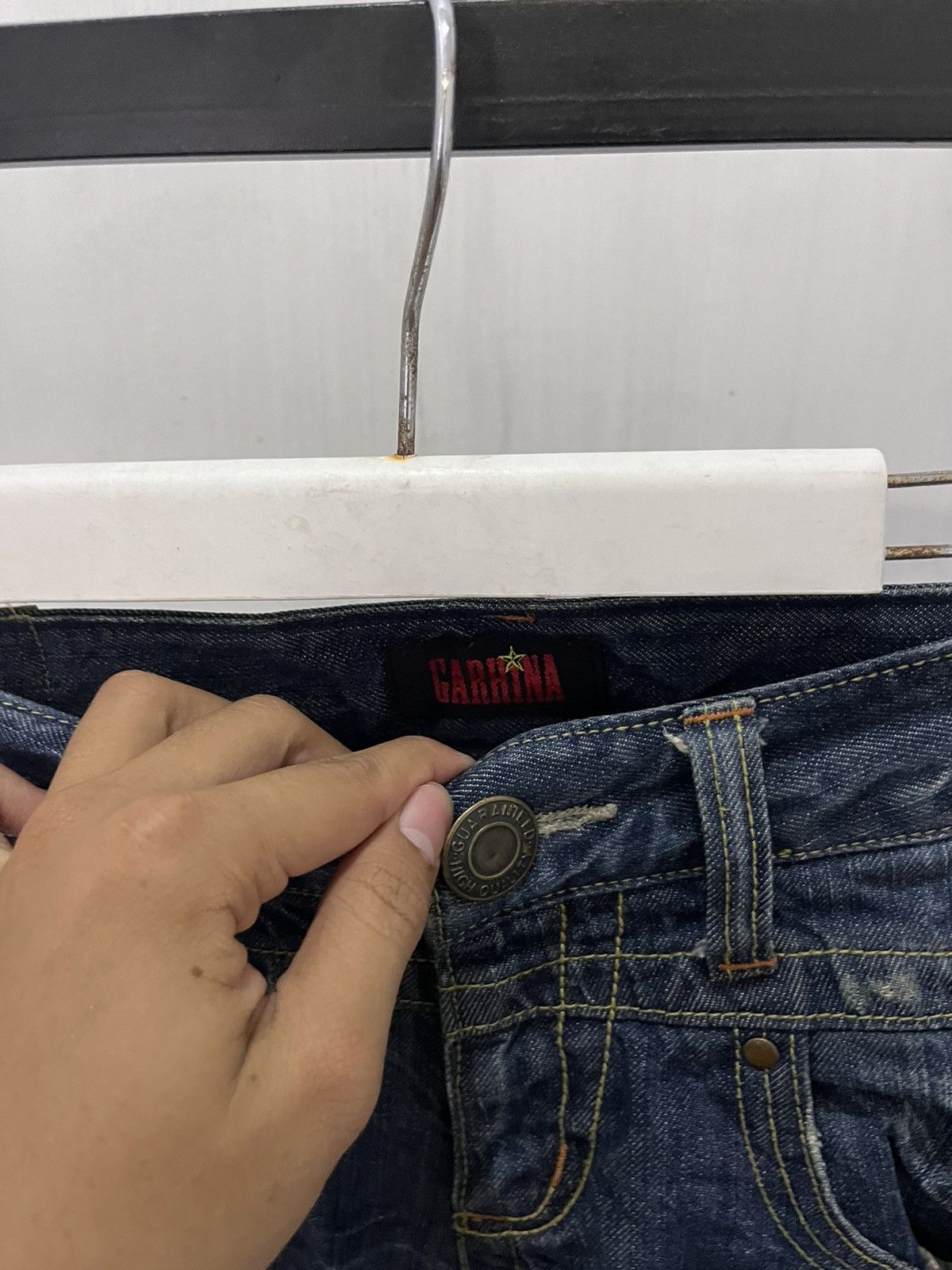 Japanese Brand Vtg Garhina Bootcut Denim Jeans pants Size 32" / US 10 / IT 46 - 4 Thumbnail