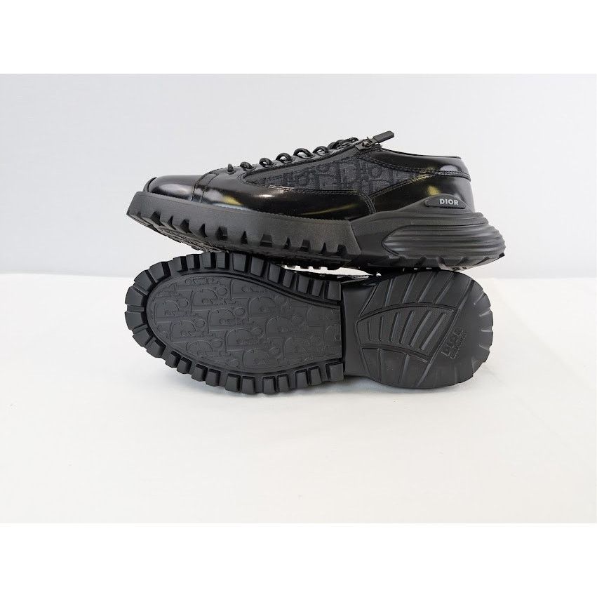 Dior o1rshd1 Combat Derby Low Top Sneaker in Black Size US 9 / EU 42 - 15 Thumbnail