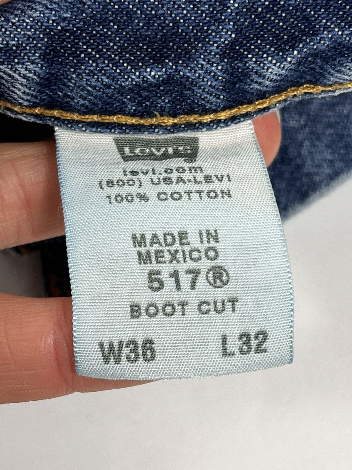 Better With Age LEVI’S PATCH WORK DENIM SHORTS Size US 36 / EU 52 - 10 Thumbnail
