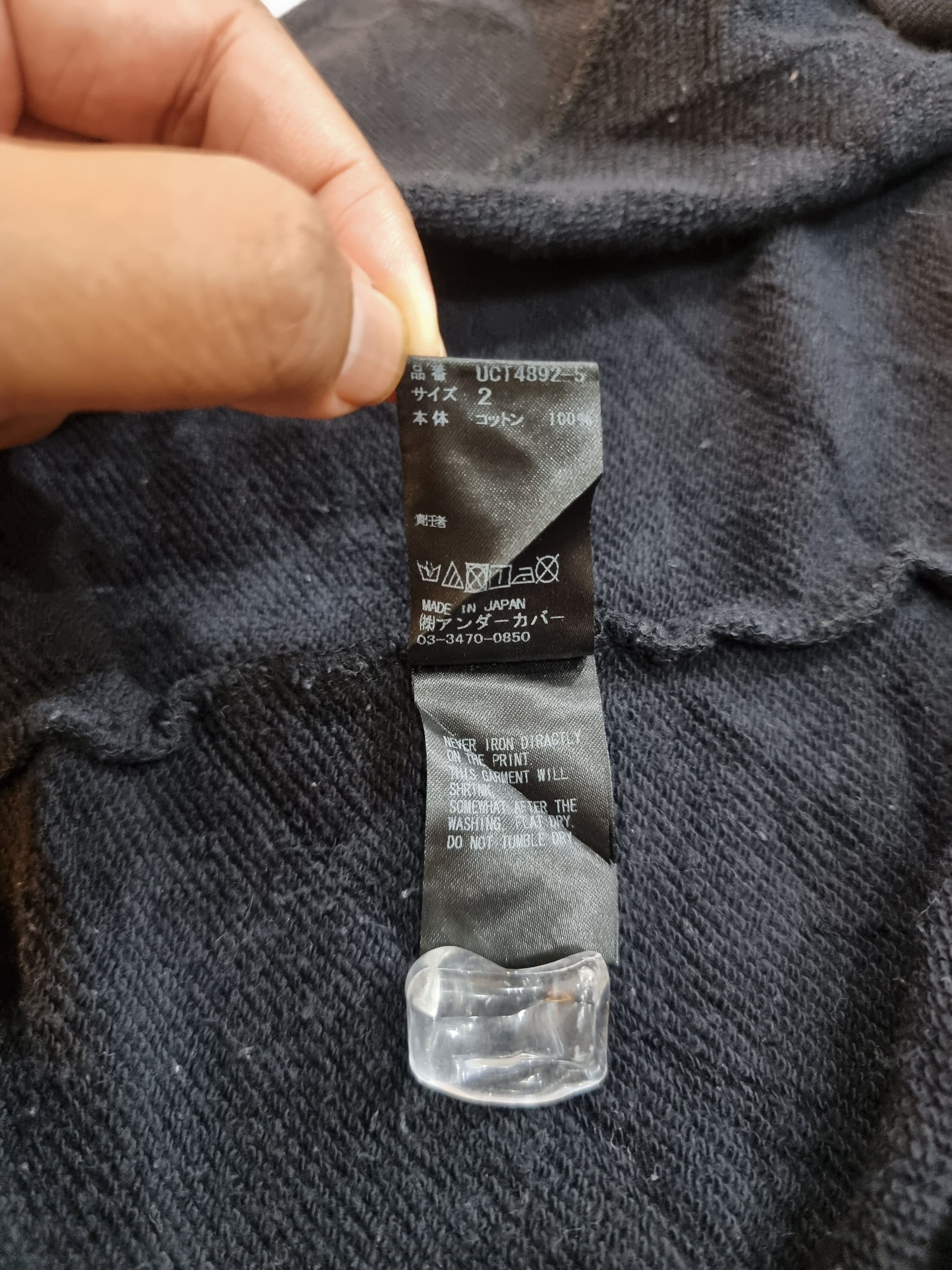 Japanese Brand Undercover NOTICE graphic print crewneck sweatshirt Size US M / EU 48-50 / 2 - 8 Thumbnail