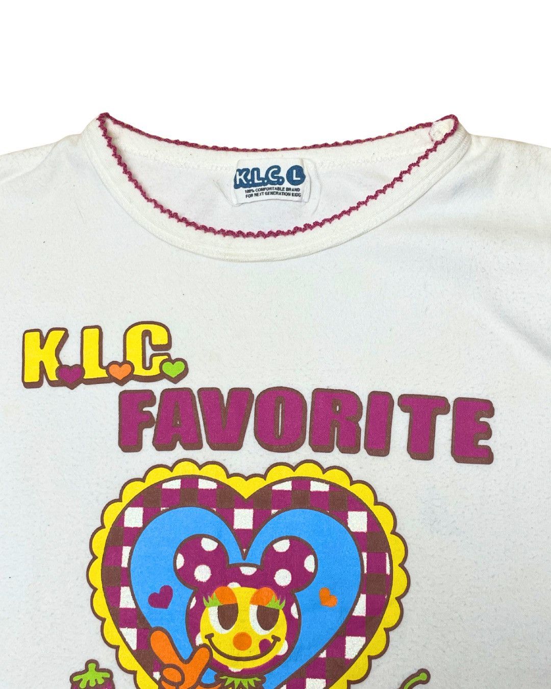 Japanese Brand KLC Japan Vintage Y2K Sweet Cakes Longsleeve Tee Size XXS / US 00 / IT 34 - 3 Thumbnail