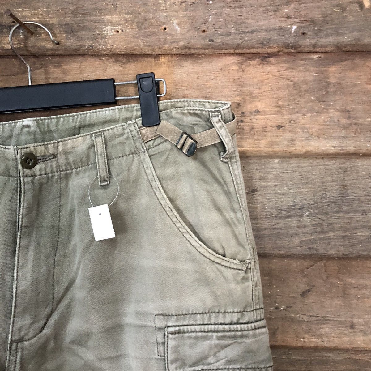 Alpha Industries DL Alpha Industries Brown Cargo Multipocket Pants #S2786 Size US 32 / EU 48 - 5 Thumbnail