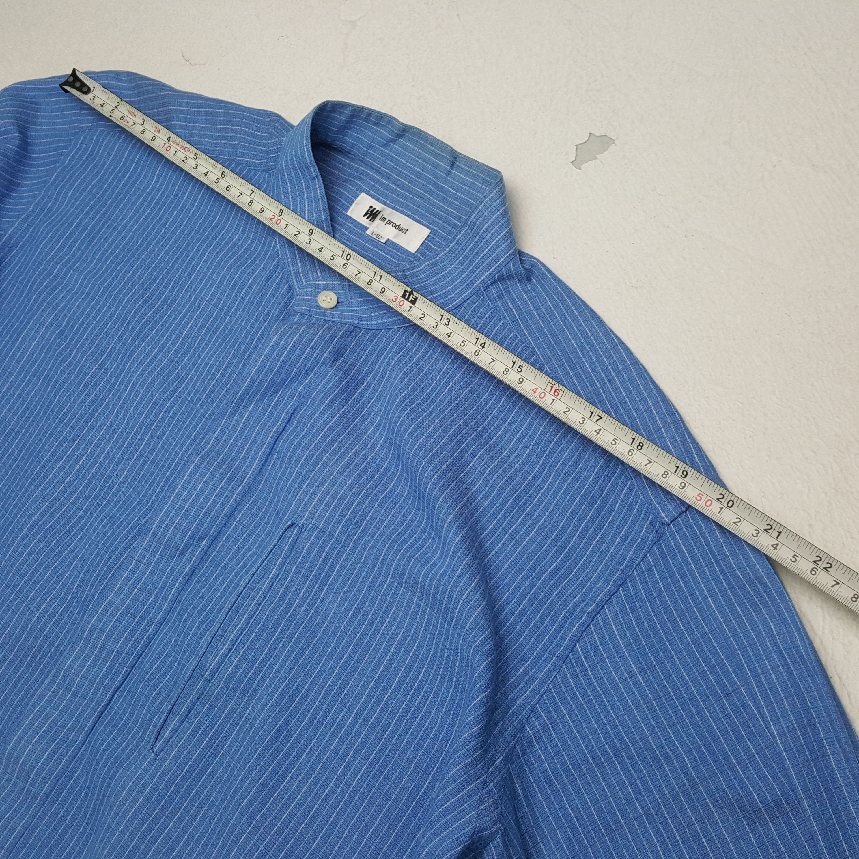 Issey Miyake × Japanese Brand × Vintage IM Product by ISSEY MIYAKE Japanese Designer Shirt Size US L / EU 52-54 / 3 - 4 Thumbnail