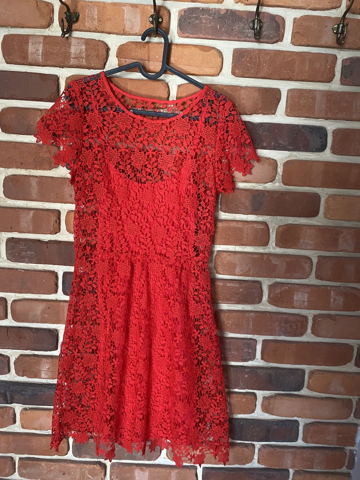 Other Red lace dress Size M / US 6-8 / IT 42-44 - 2 Thumbnail
