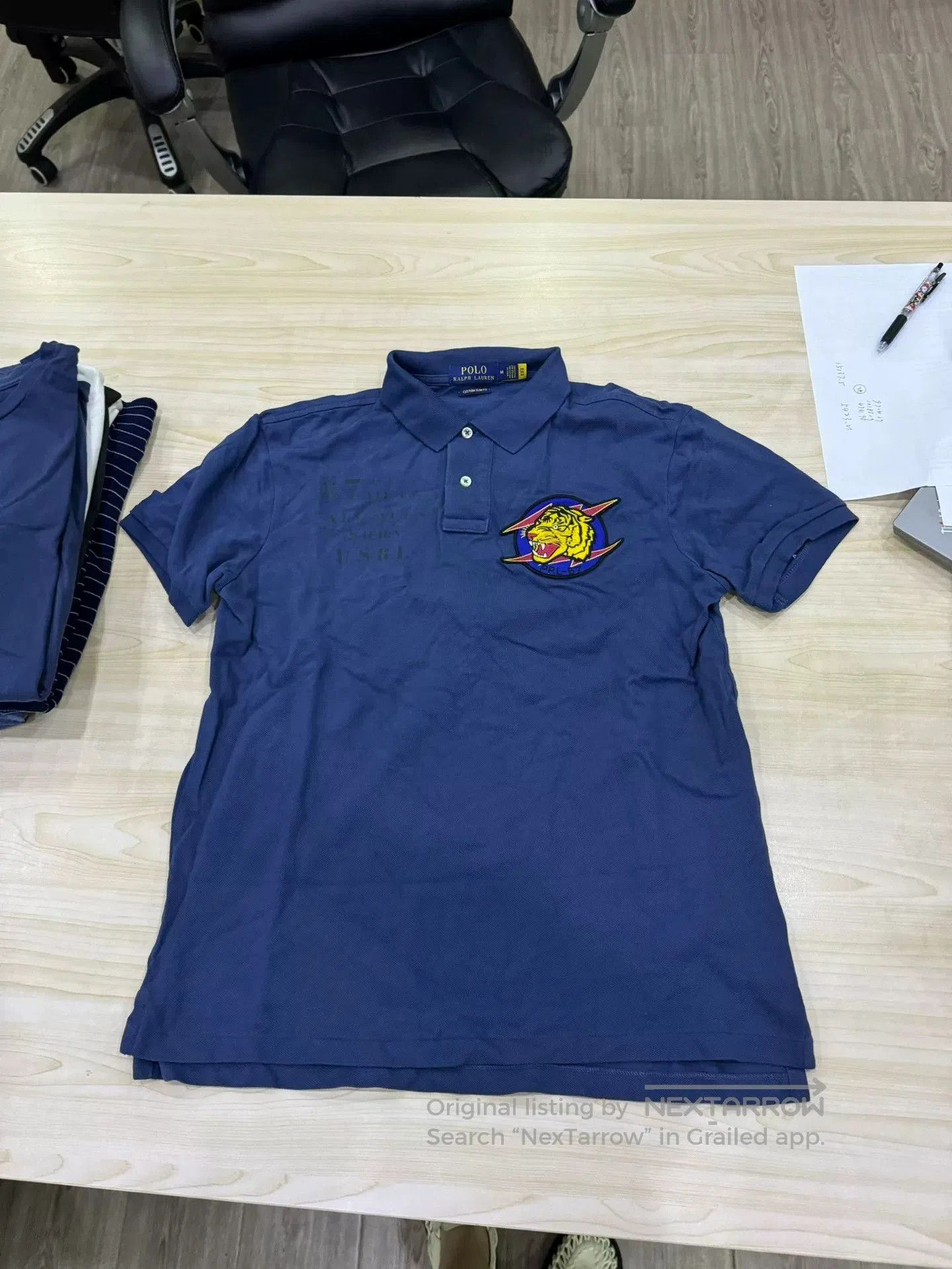 RRL Ralph Lauren RRL Short Sleeve Polo Shirt. Size US M / EU 48-50 / 2 - 1 Thumbnail