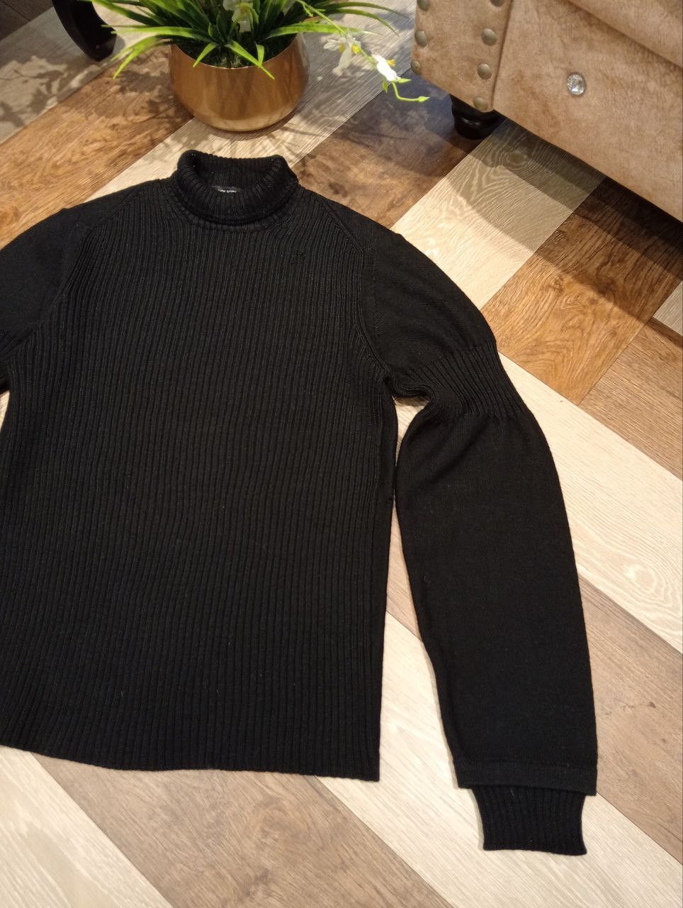 Neil Barrett NEIL BARRETT TURTLE NECK WOOL KNITTED SWEATER Size US L / EU 52-54 / 3 - 3 Thumbnail