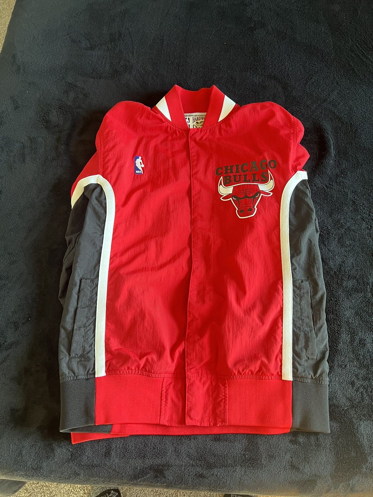 Mitchell & Ness chicago bulls authentic warm up jacket Size US S / EU 44-46 / 1 - 4 Thumbnail