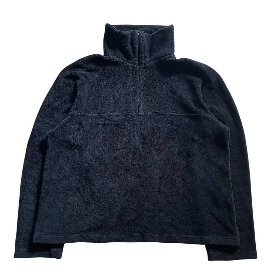 Giorgio Armani 90’s Armani Jeans Quarter-Zip Fleece Pullover (Boxyfit) Size US XS / EU 42 / 0 - 4 Thumbnail